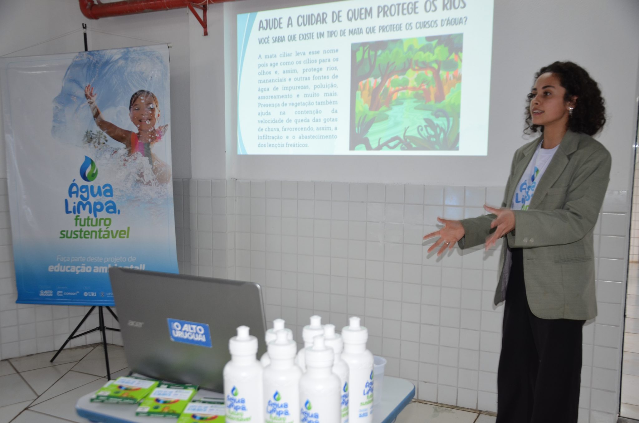 Cristal do Sul - Água Limpa, Futuro Sustentável: Escola Municipal de Ensino Fundamental Professora Nelci Liane de Vargas