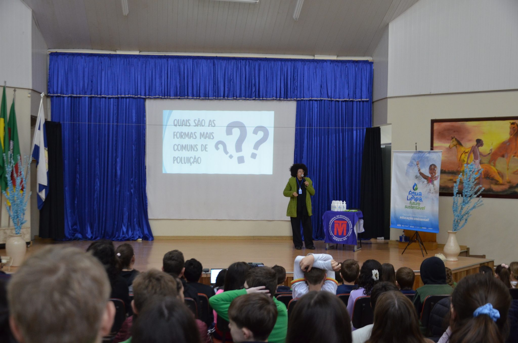 Seberi - Água Limpa, Futuro Sustentável: Instituto Estadual de Educação Madre Tereza