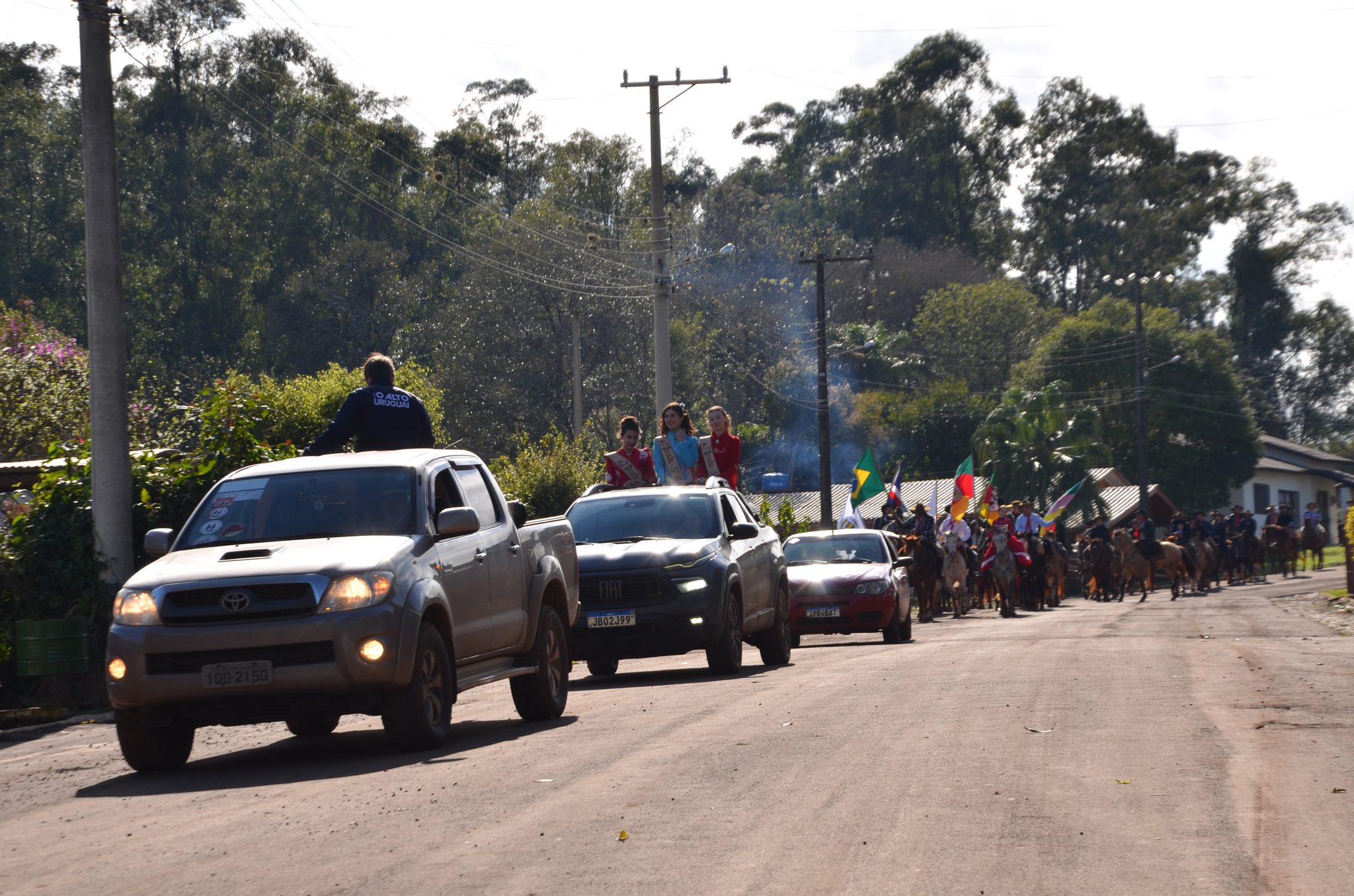 Erval Seco - Chegada do 34º Bate-Casco