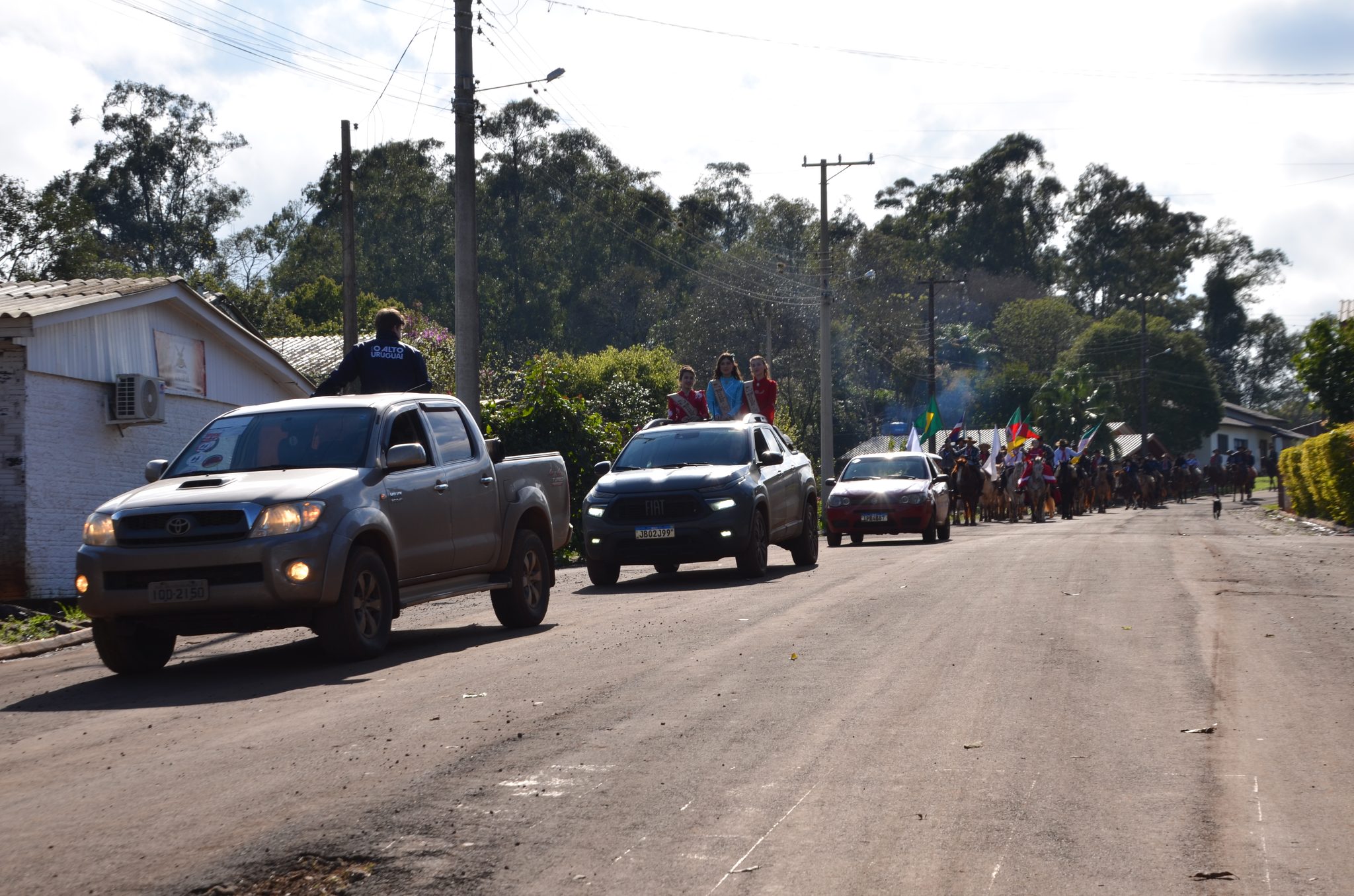Erval Seco - Chegada do 34º Bate-Casco