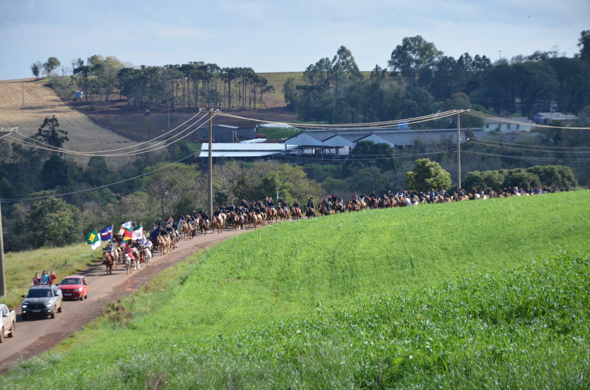 Erval Seco - Chegada do 34º Bate-Casco