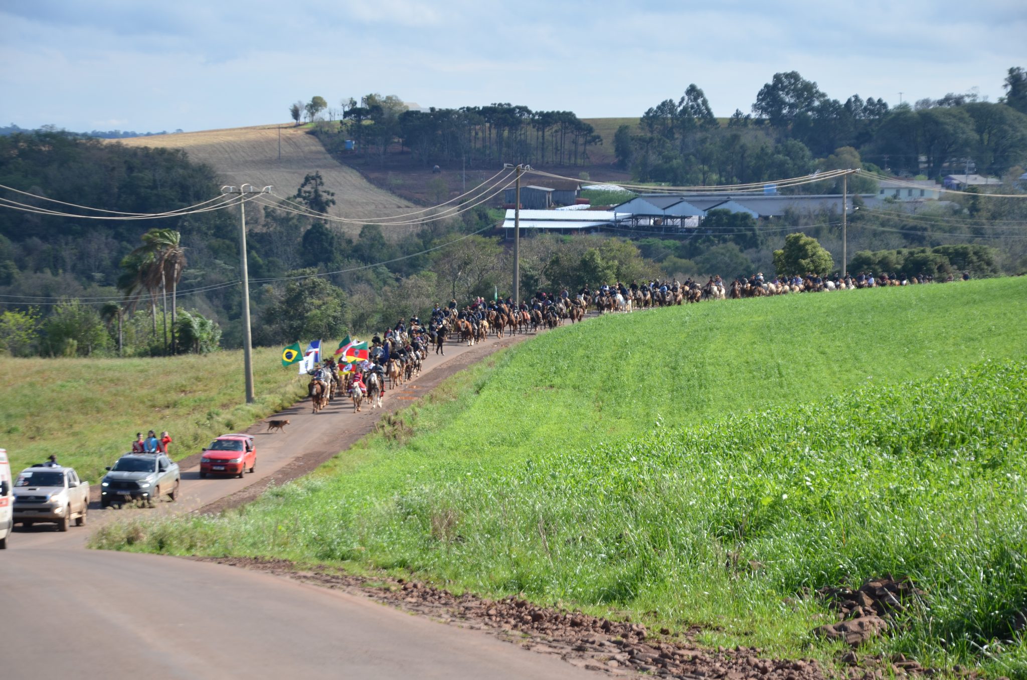 Erval Seco - Chegada do 34º Bate-Casco