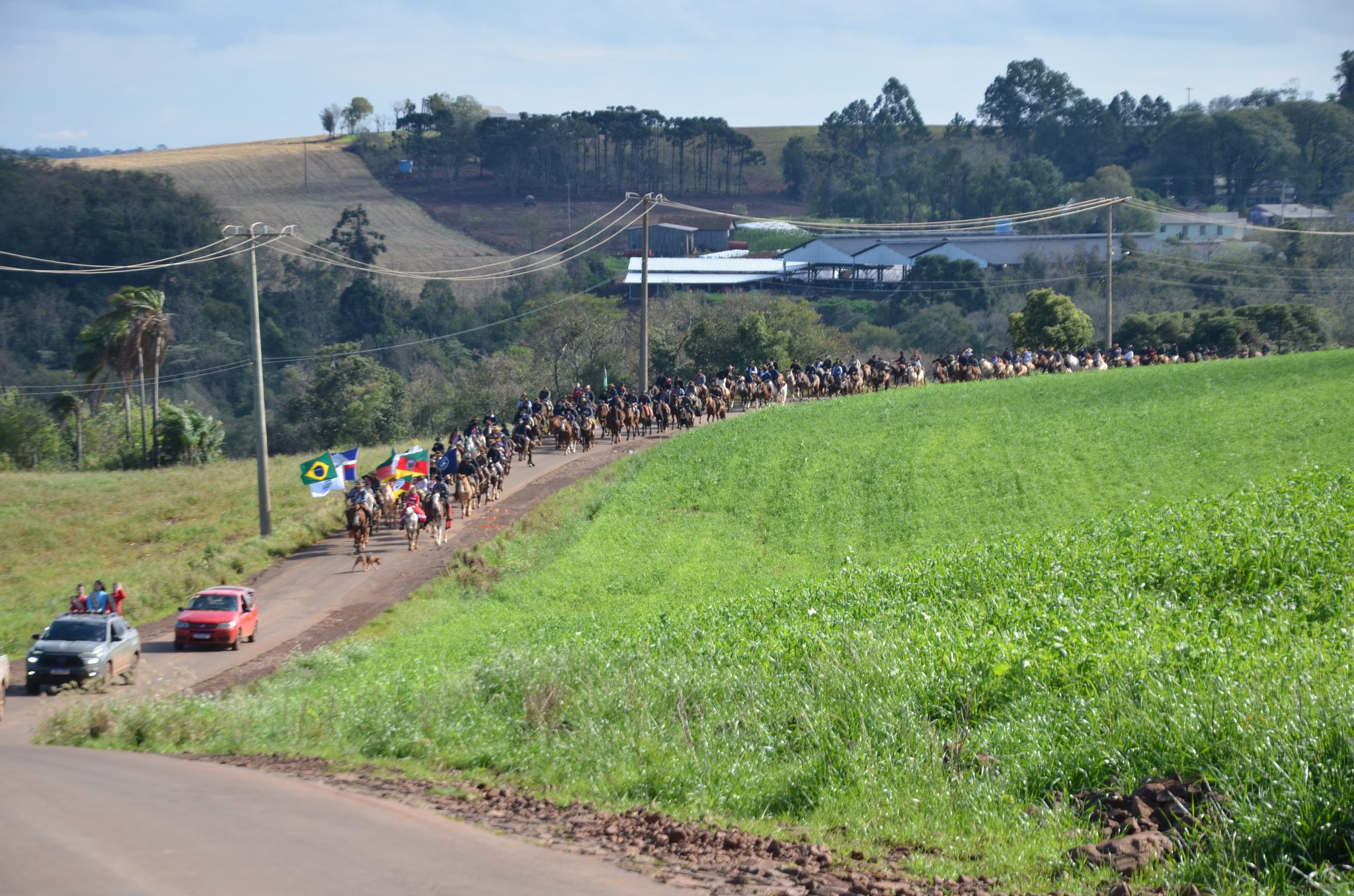 Erval Seco - Chegada do 34º Bate-Casco