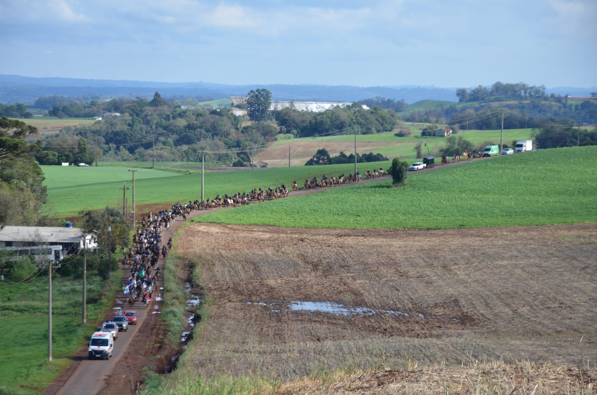 Erval Seco - Chegada do 34º Bate-Casco