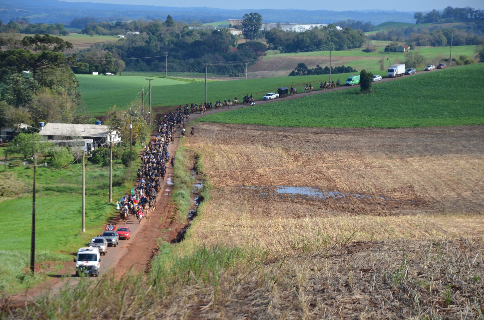 Erval Seco - Chegada do 34º Bate-Casco