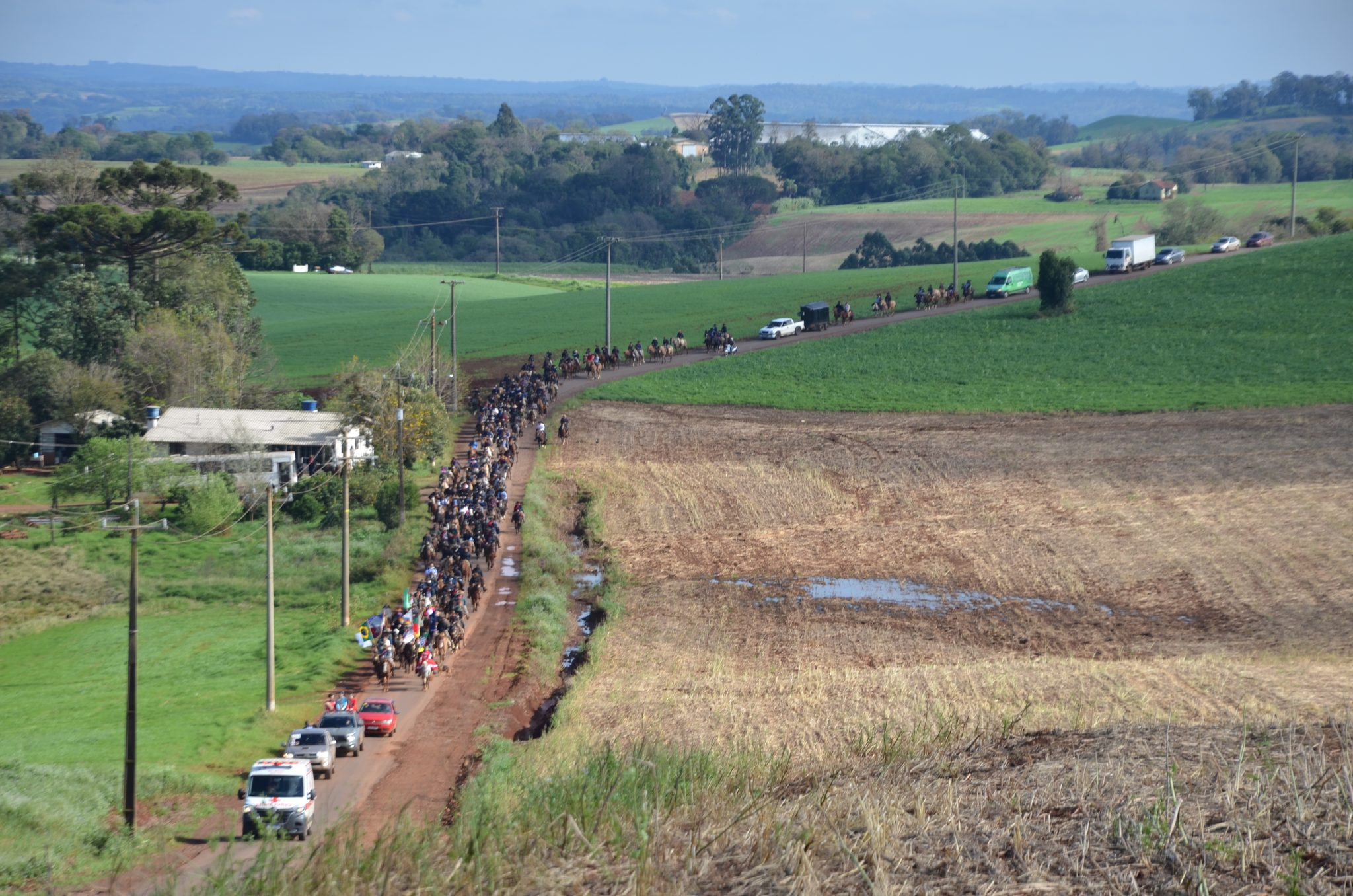 Erval Seco - Chegada do 34º Bate-Casco