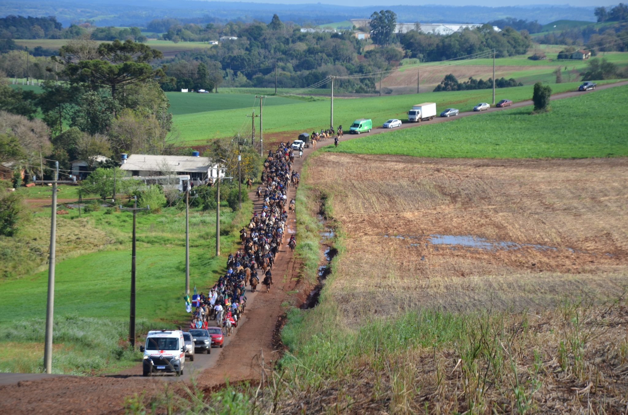 Erval Seco - Chegada do 34º Bate-Casco