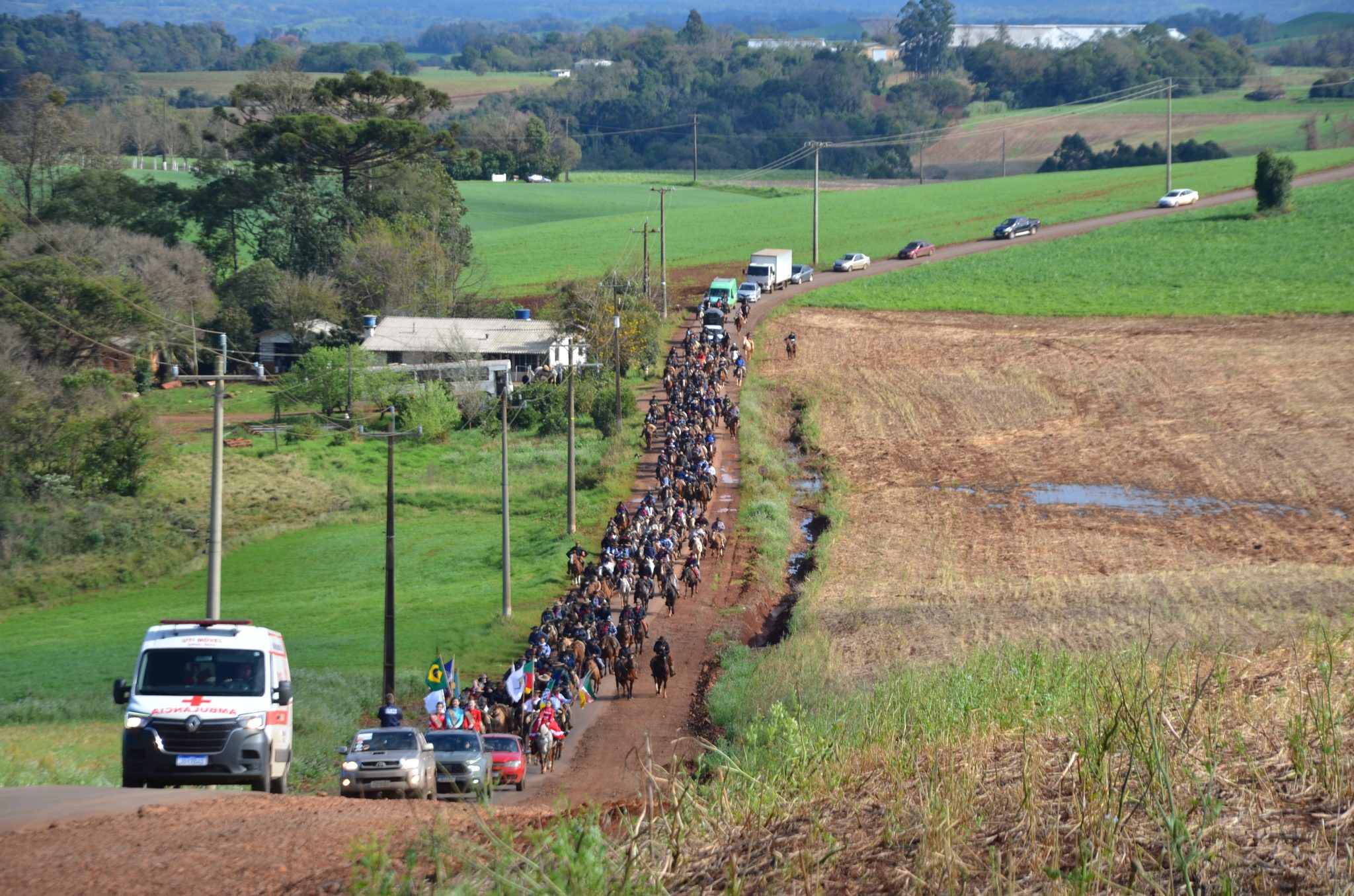 Erval Seco - Chegada do 34º Bate-Casco