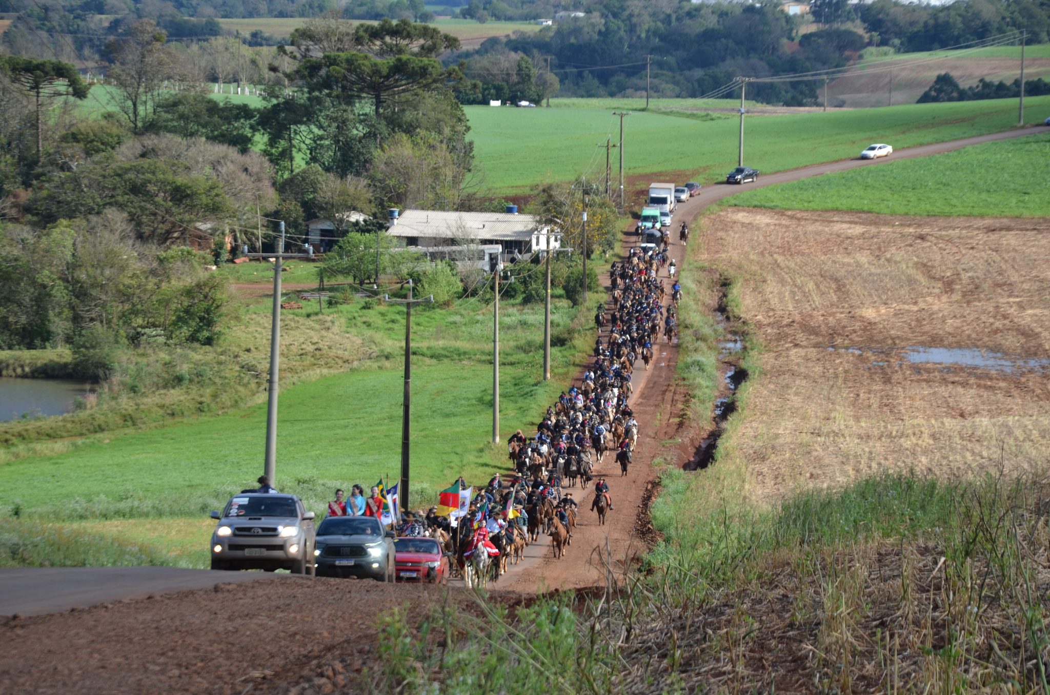 Erval Seco - Chegada do 34º Bate-Casco