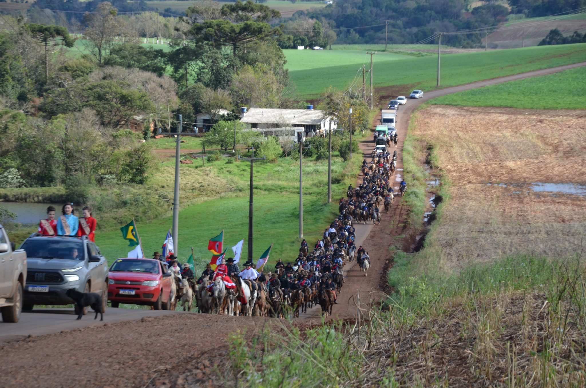 Erval Seco - Chegada do 34º Bate-Casco