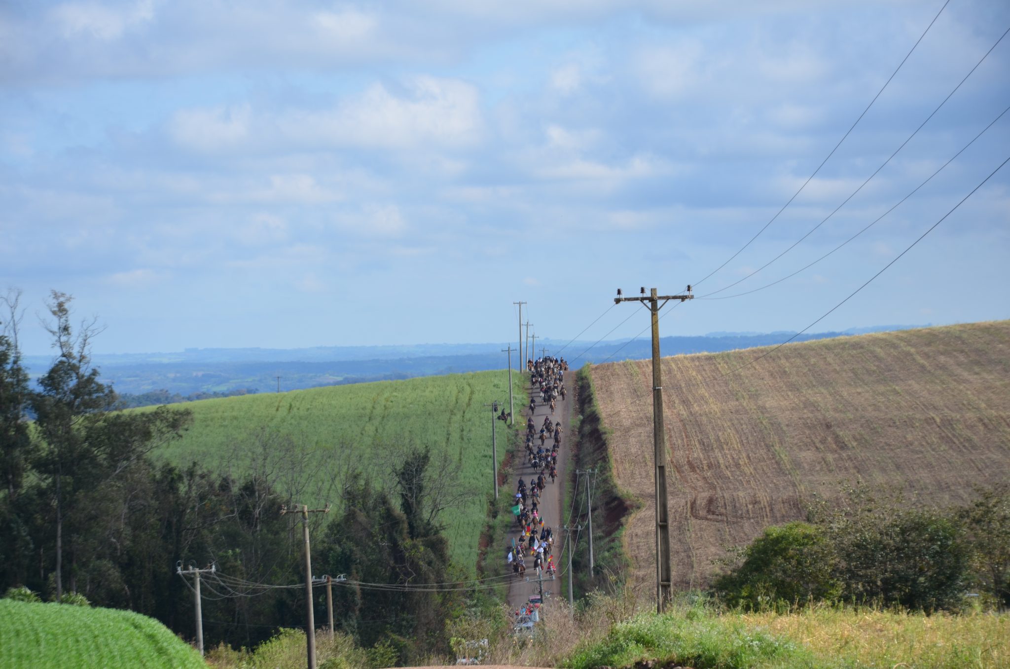 Erval Seco - Chegada do 34º Bate-Casco
