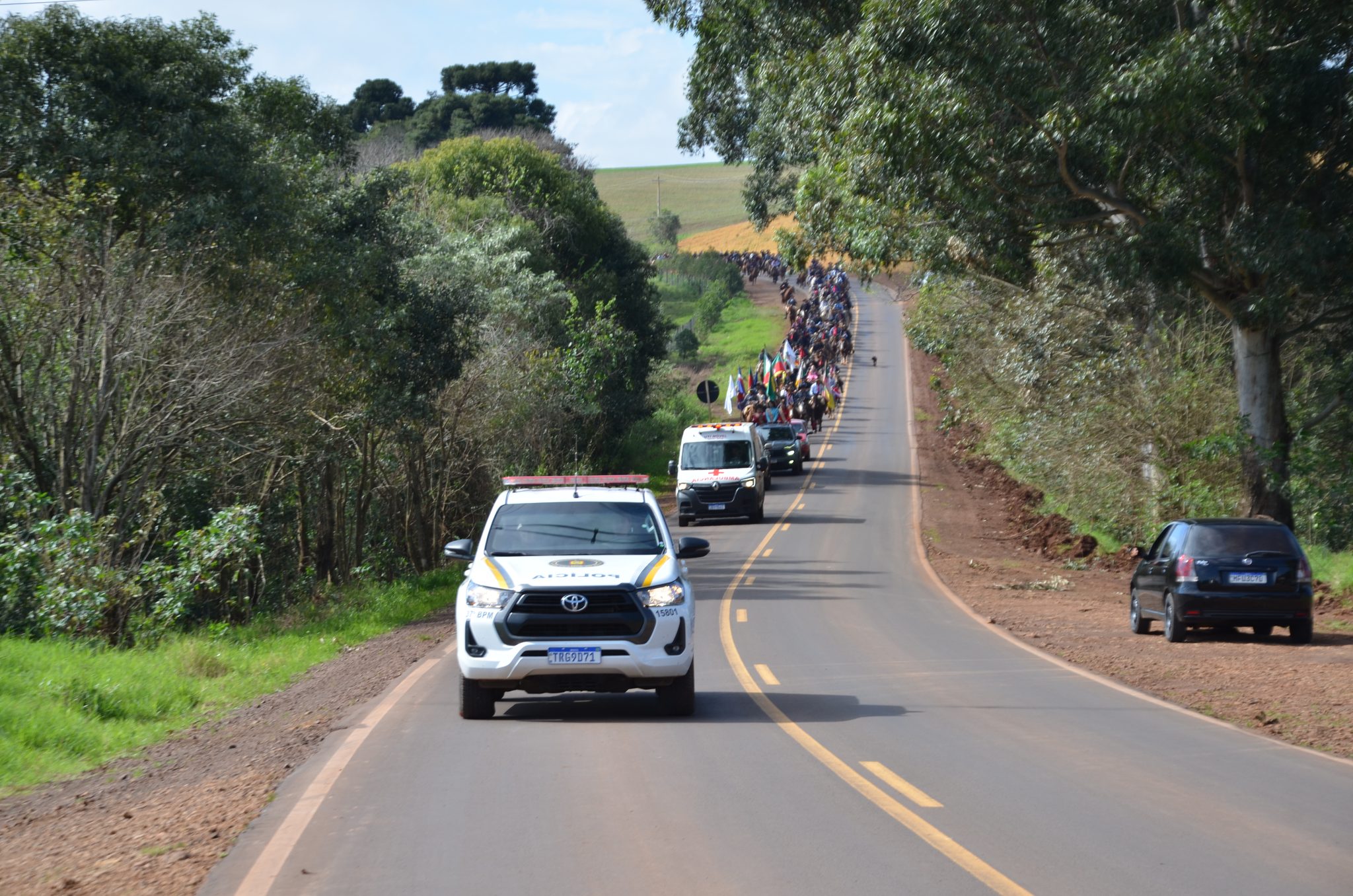 Erval Seco - Chegada do 34º Bate-Casco
