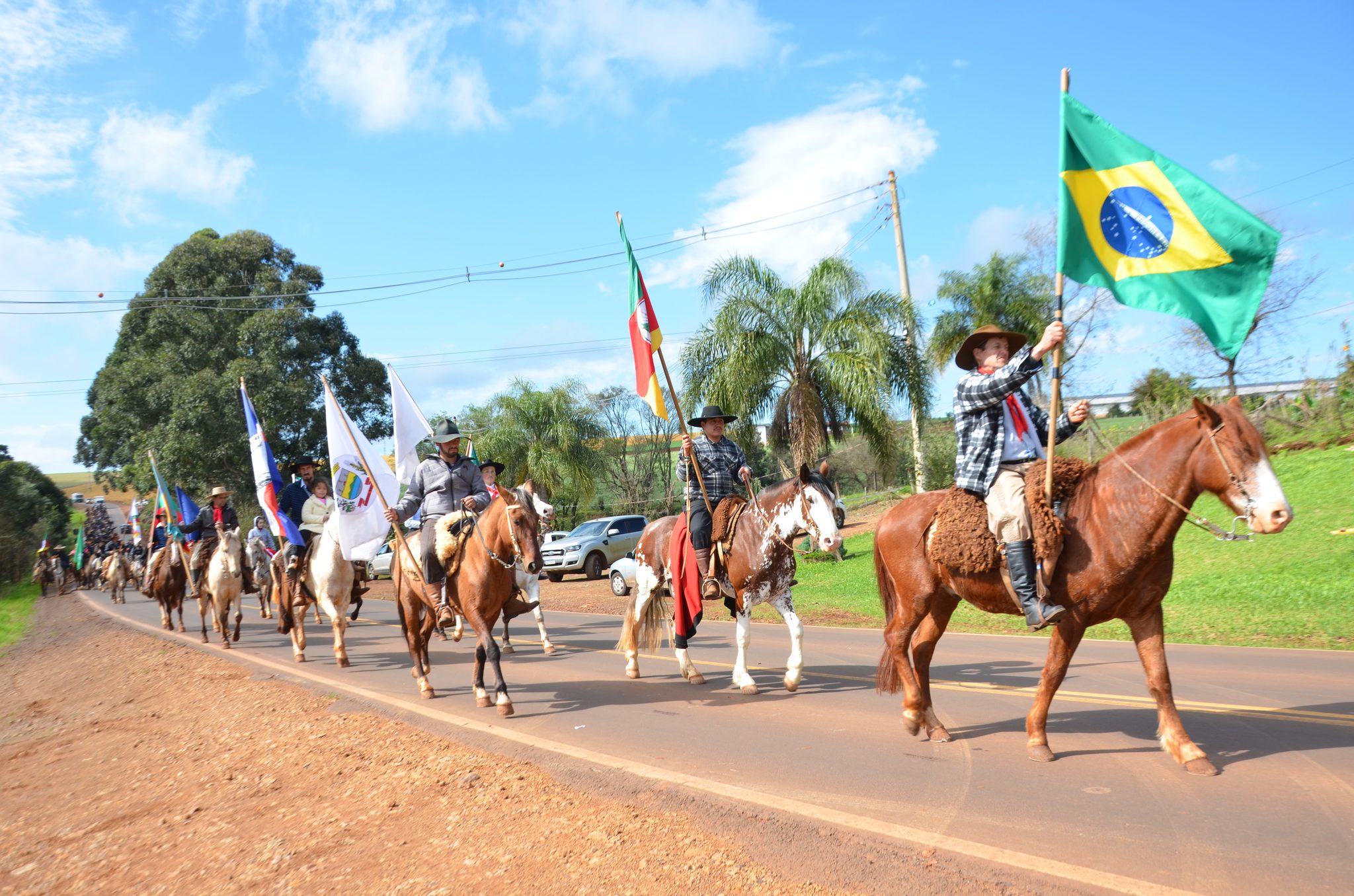 Erval Seco - Chegada do 34º Bate-Casco