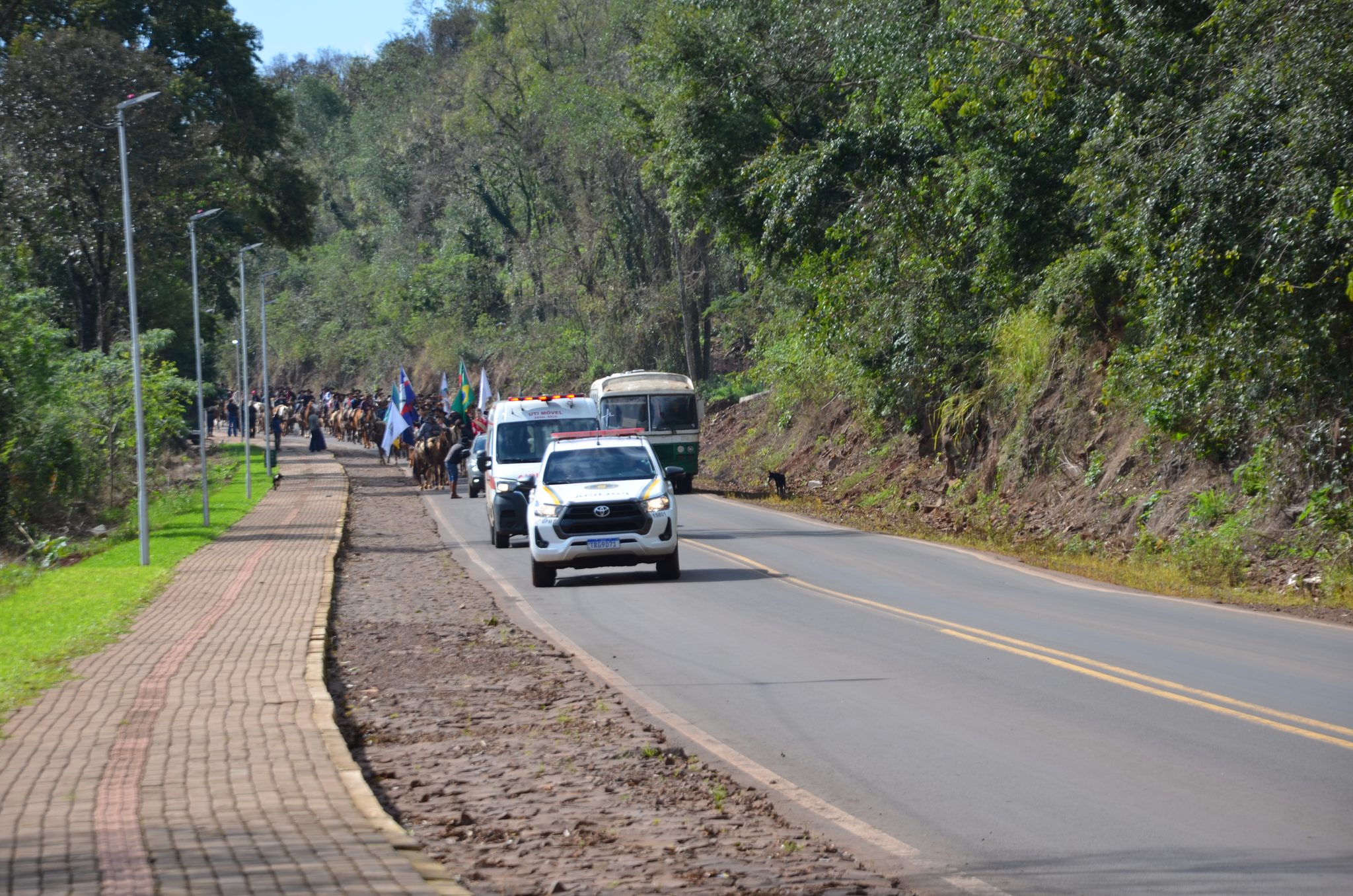 Erval Seco - Chegada do 34º Bate-Casco