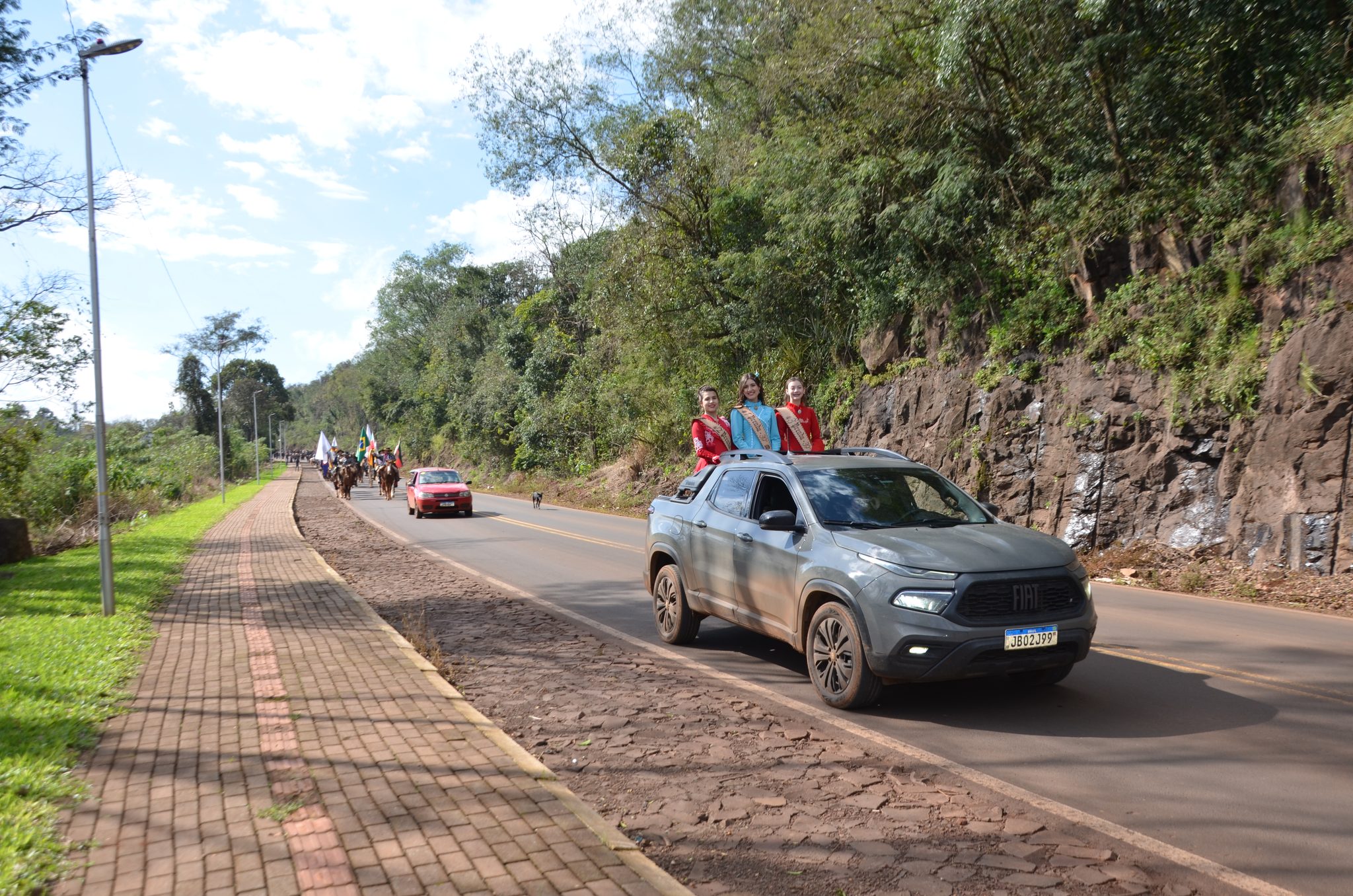 Erval Seco - Chegada do 34º Bate-Casco
