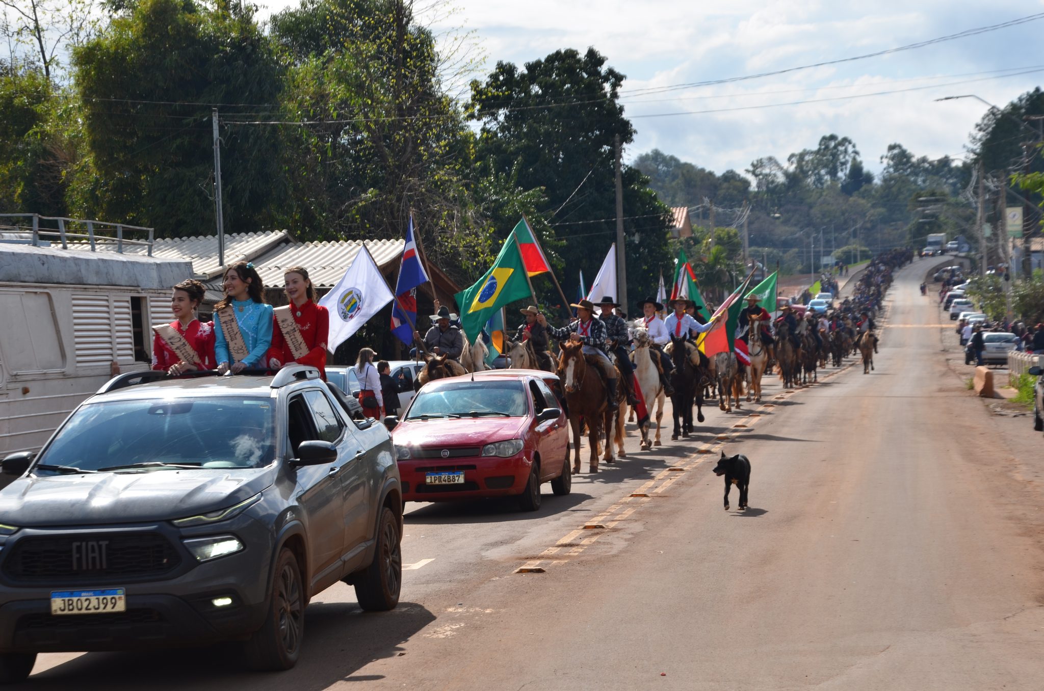 Erval Seco - Chegada do 34º Bate-Casco