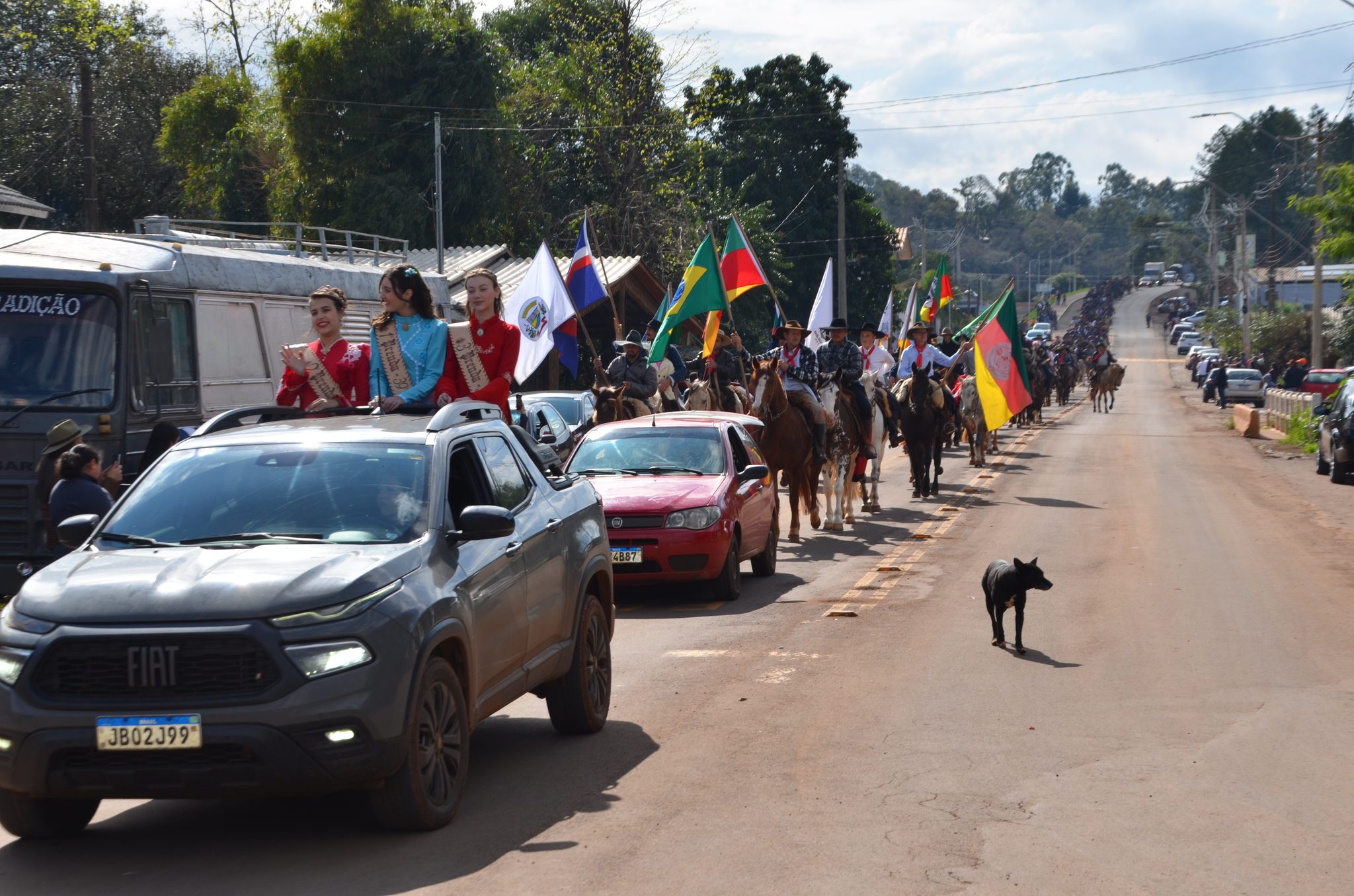 Erval Seco - Chegada do 34º Bate-Casco