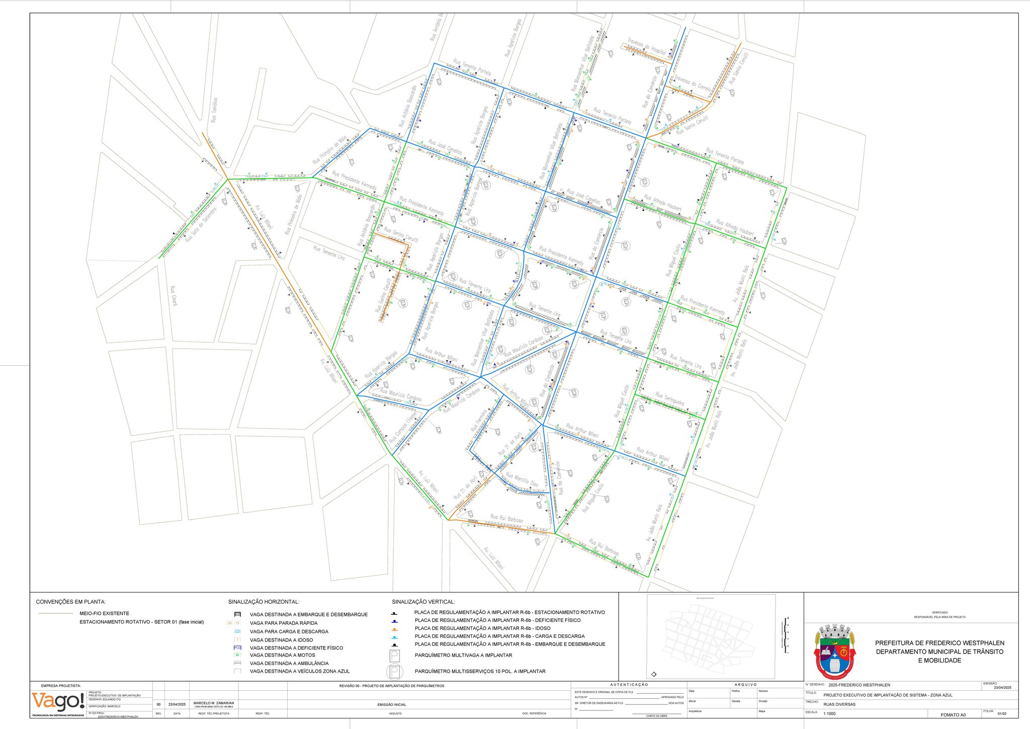 MAPA - Estacionamento Rotativo em FW