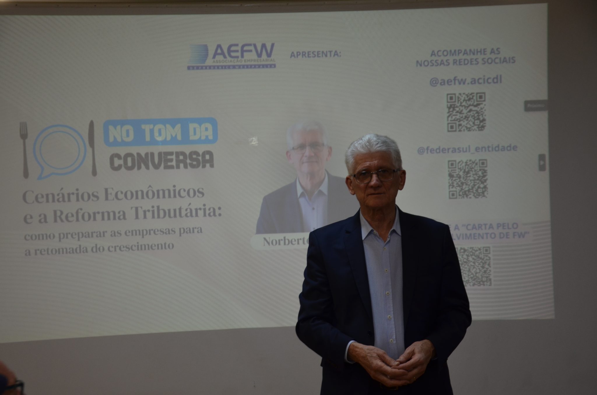 FW - Fórum das ACIs e No Tom da Conversa com Norberto Ortigara