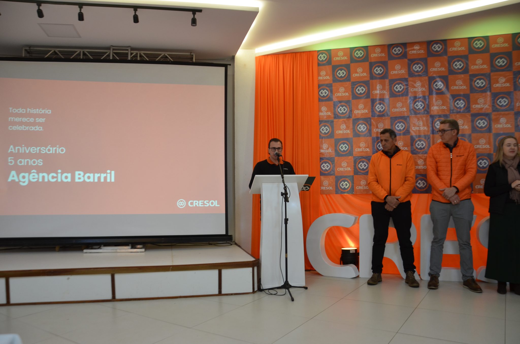 FW- Cinco anos da Agência Cresol Barril