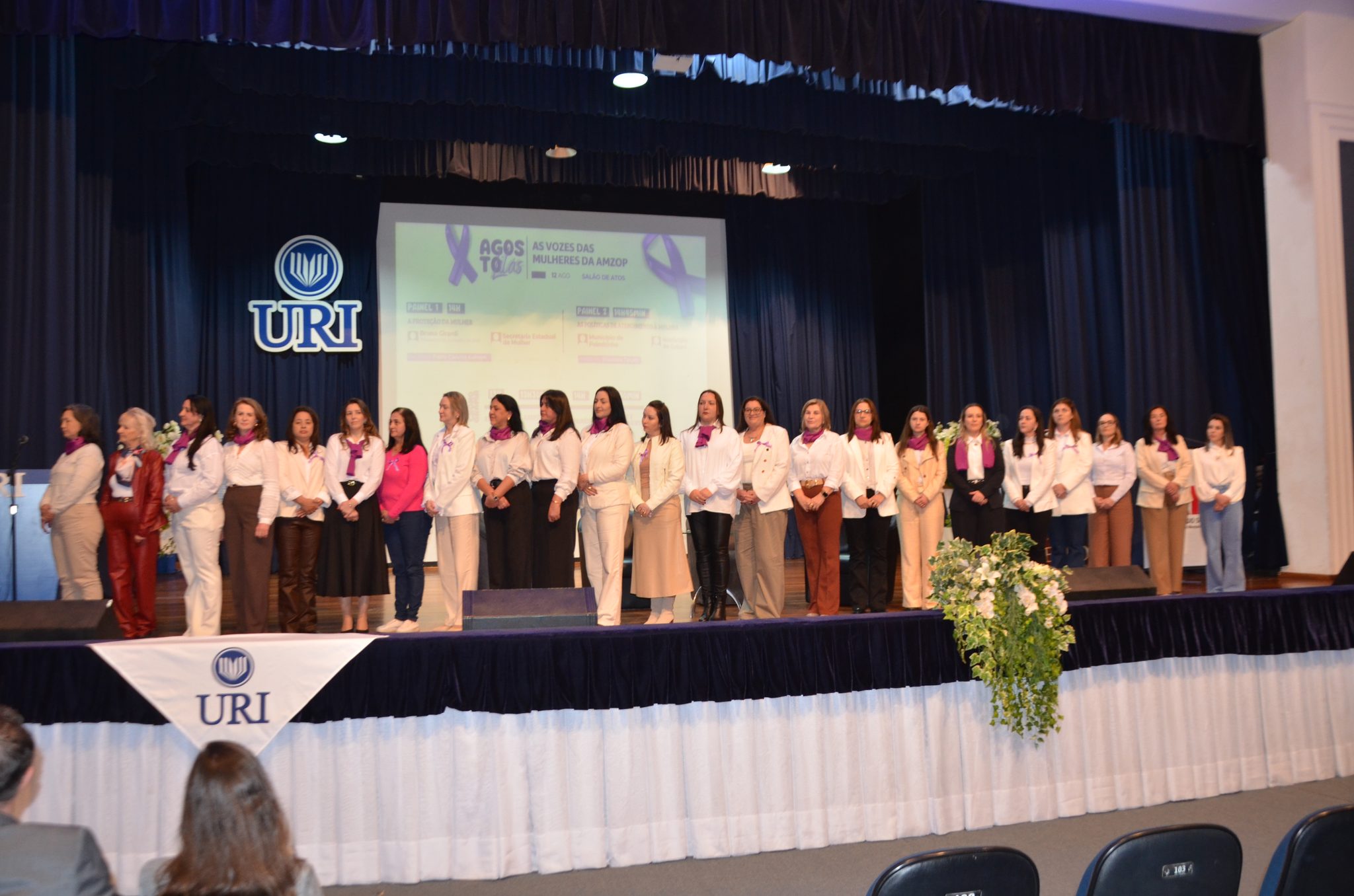 FW - Agosto Lilás: As Vozes das Mulheres da Amzop