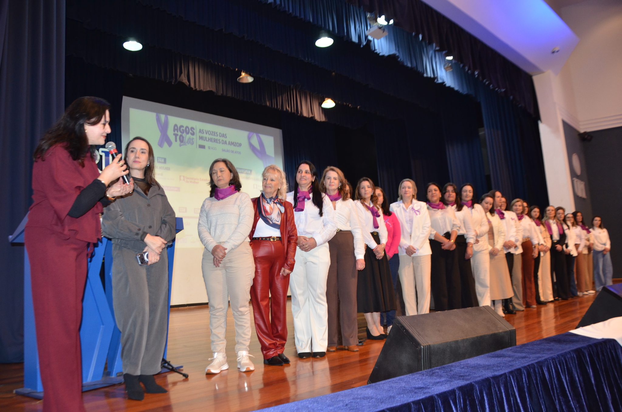 FW - Agosto Lilás: As Vozes das Mulheres da Amzop