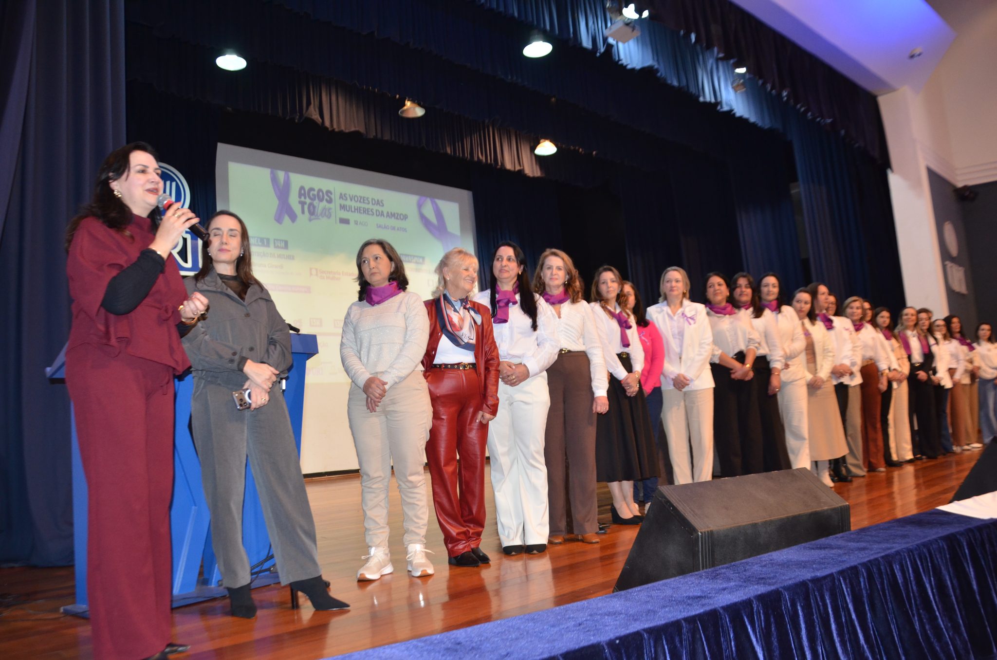 FW - Agosto Lilás: As Vozes das Mulheres da Amzop