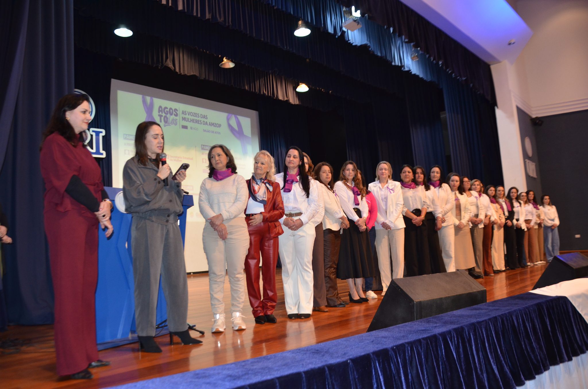 FW - Agosto Lilás: As Vozes das Mulheres da Amzop