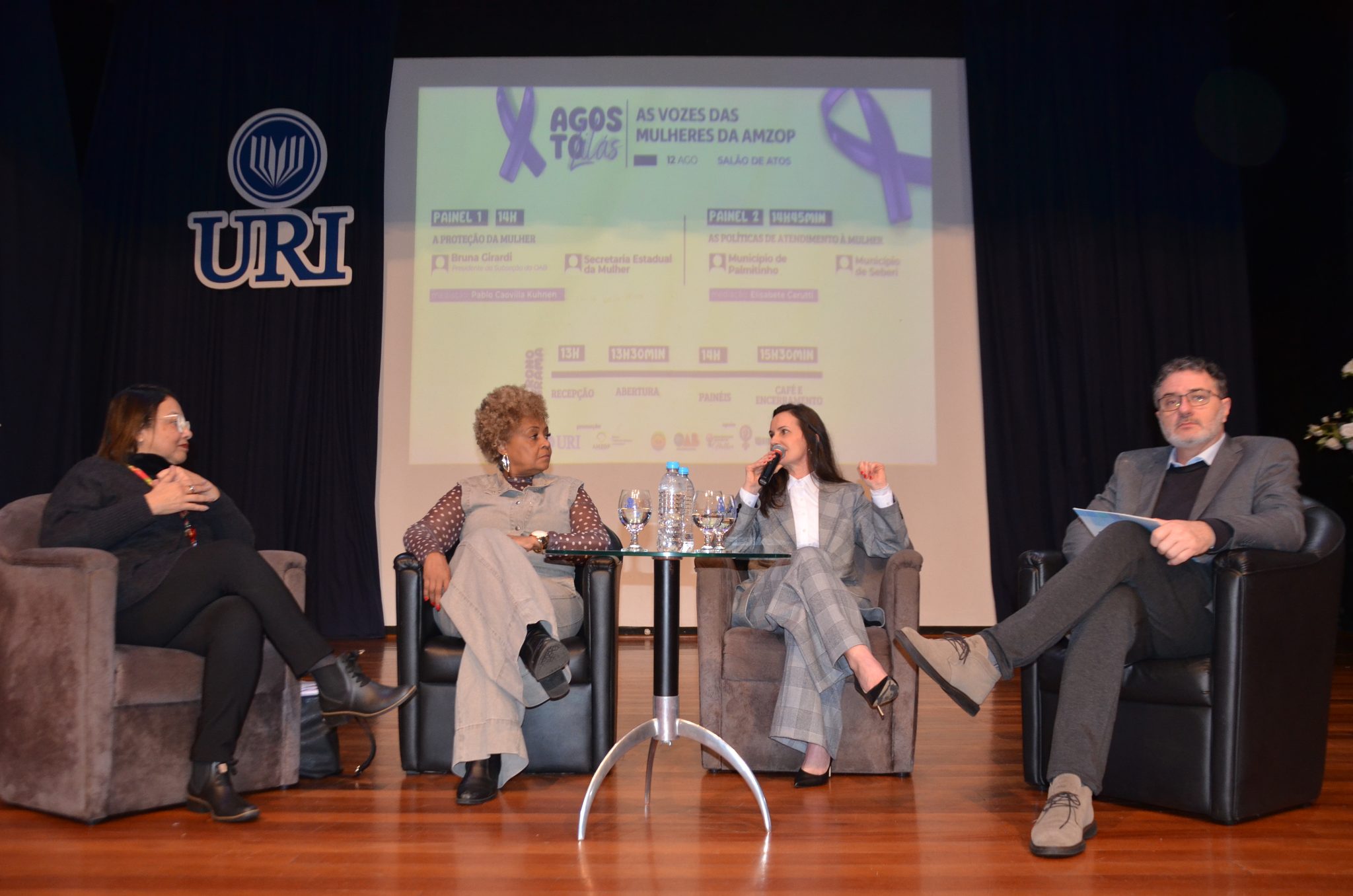 FW - Agosto Lilás: As Vozes das Mulheres da Amzop