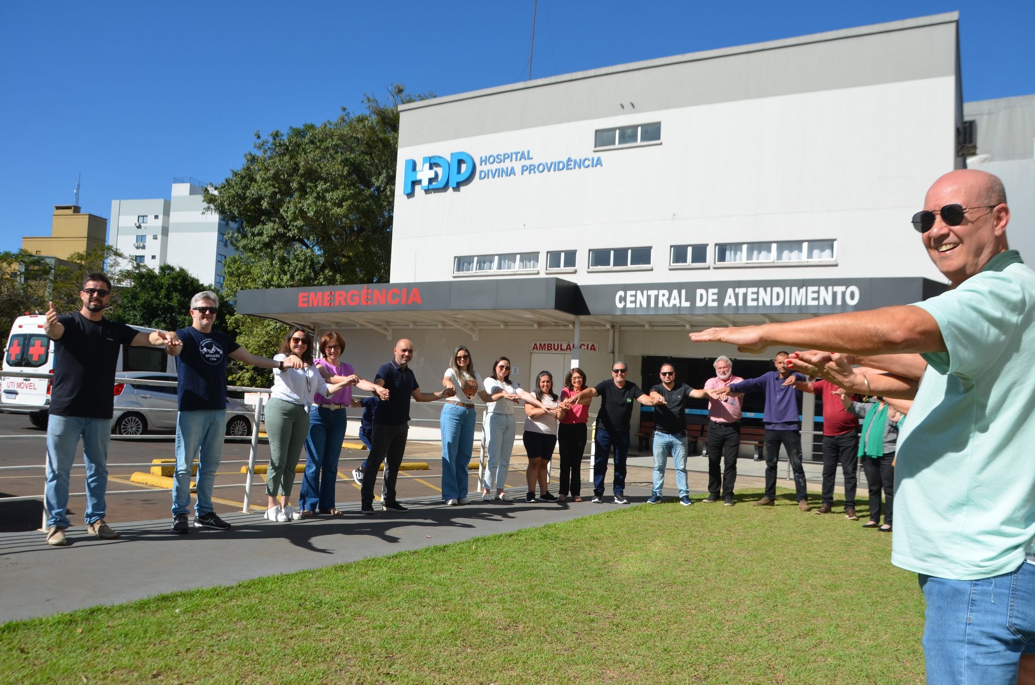 Abraço ao HDP