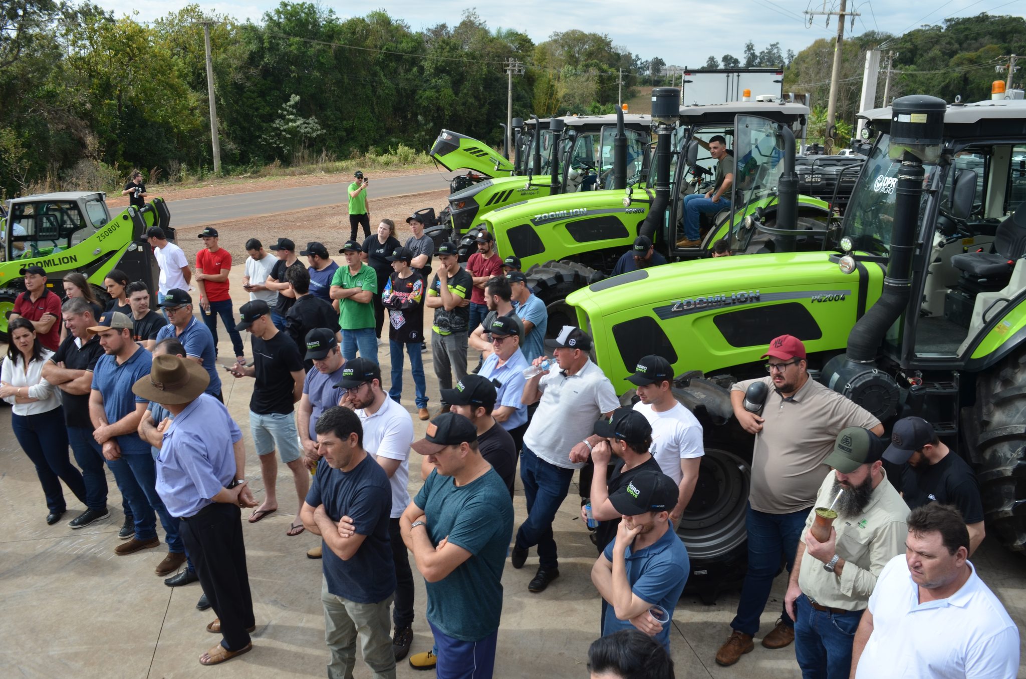 Lançamento da parceria DPR Agro e Zoomlion