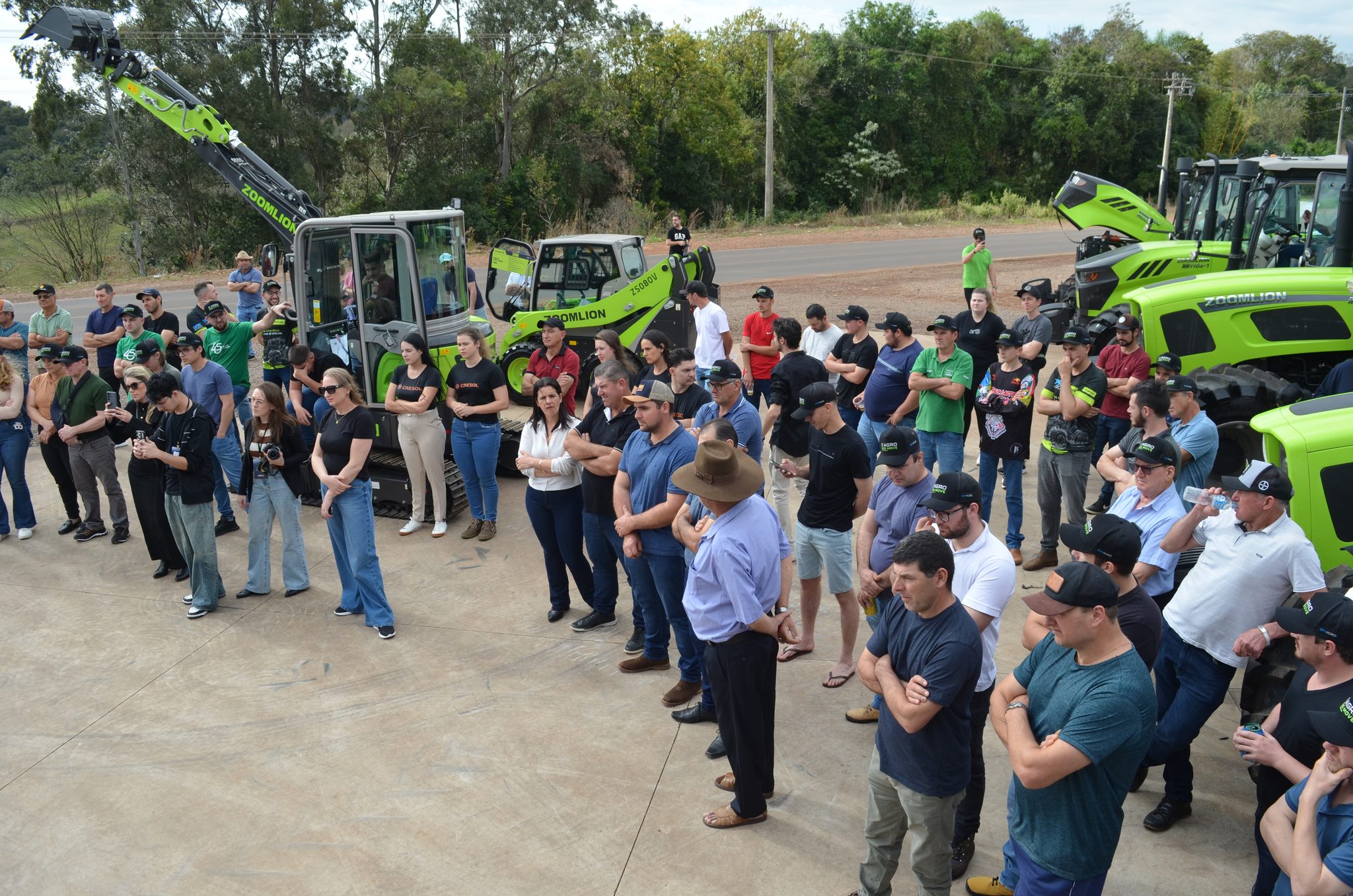 Lançamento da parceria DPR Agro e Zoomlion