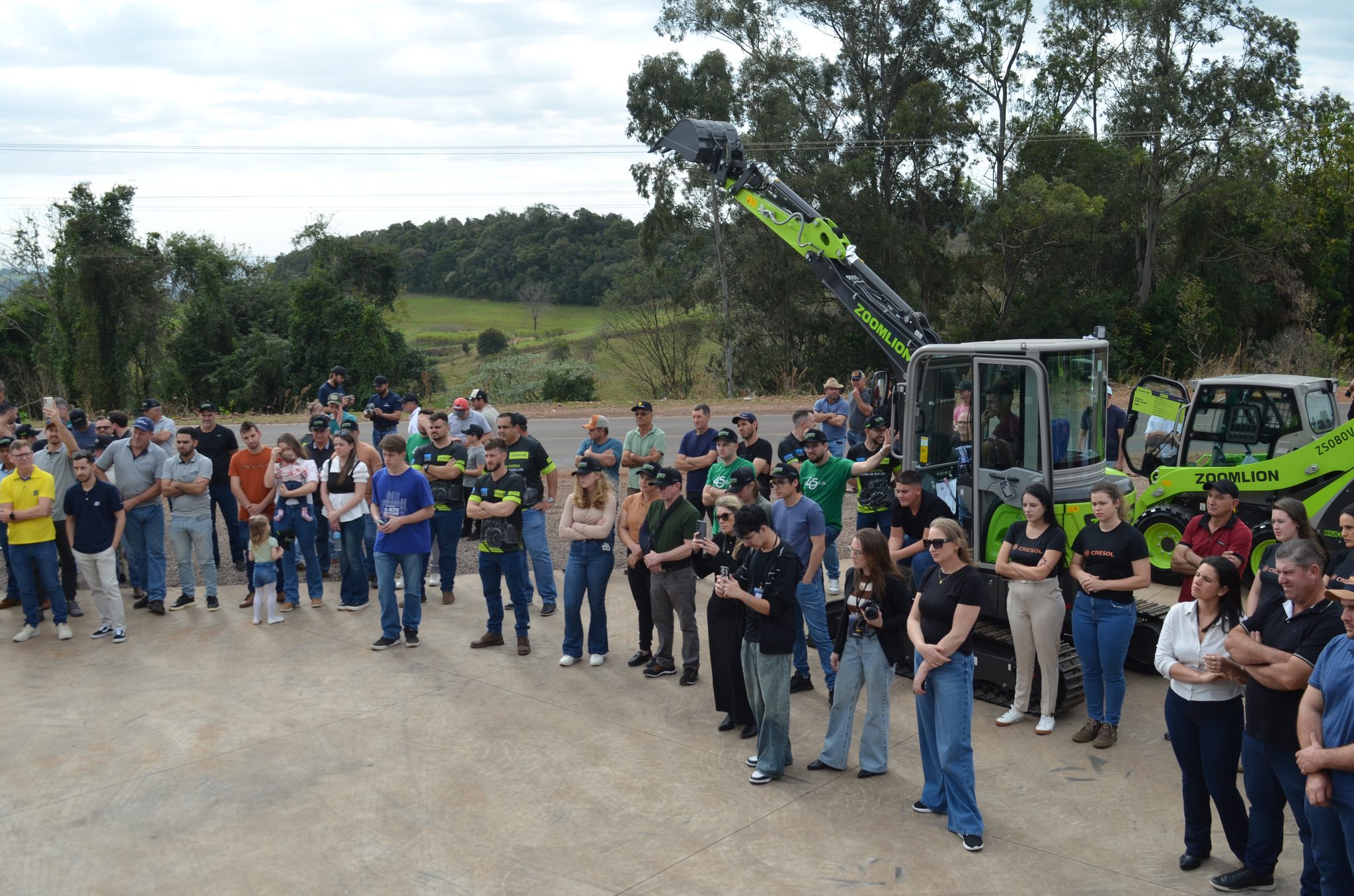 Lançamento da parceria DPR Agro e Zoomlion