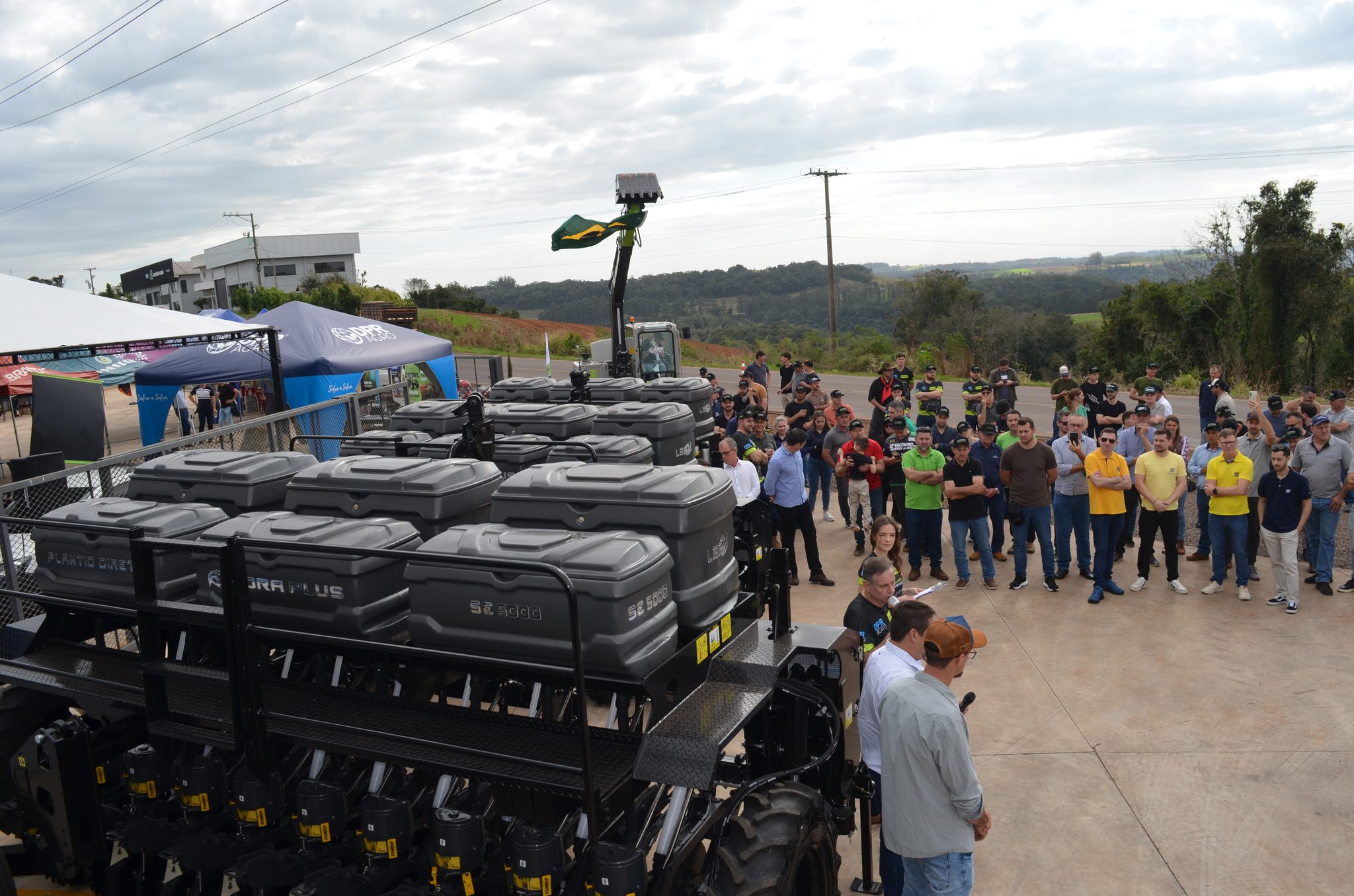 Lançamento da parceria DPR Agro e Zoomlion