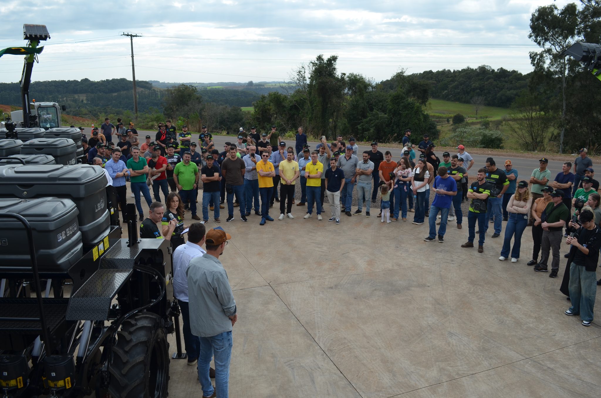 Lançamento da parceria DPR Agro e Zoomlion