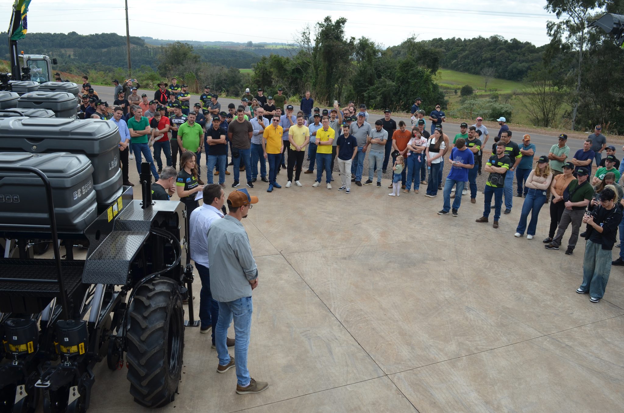 Lançamento da parceria DPR Agro e Zoomlion