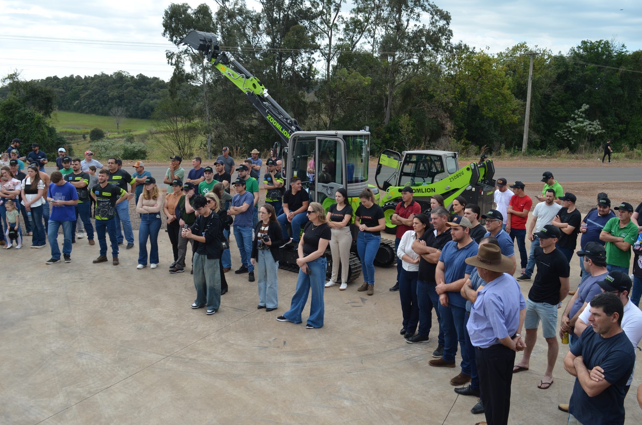 Lançamento da parceria DPR Agro e Zoomlion