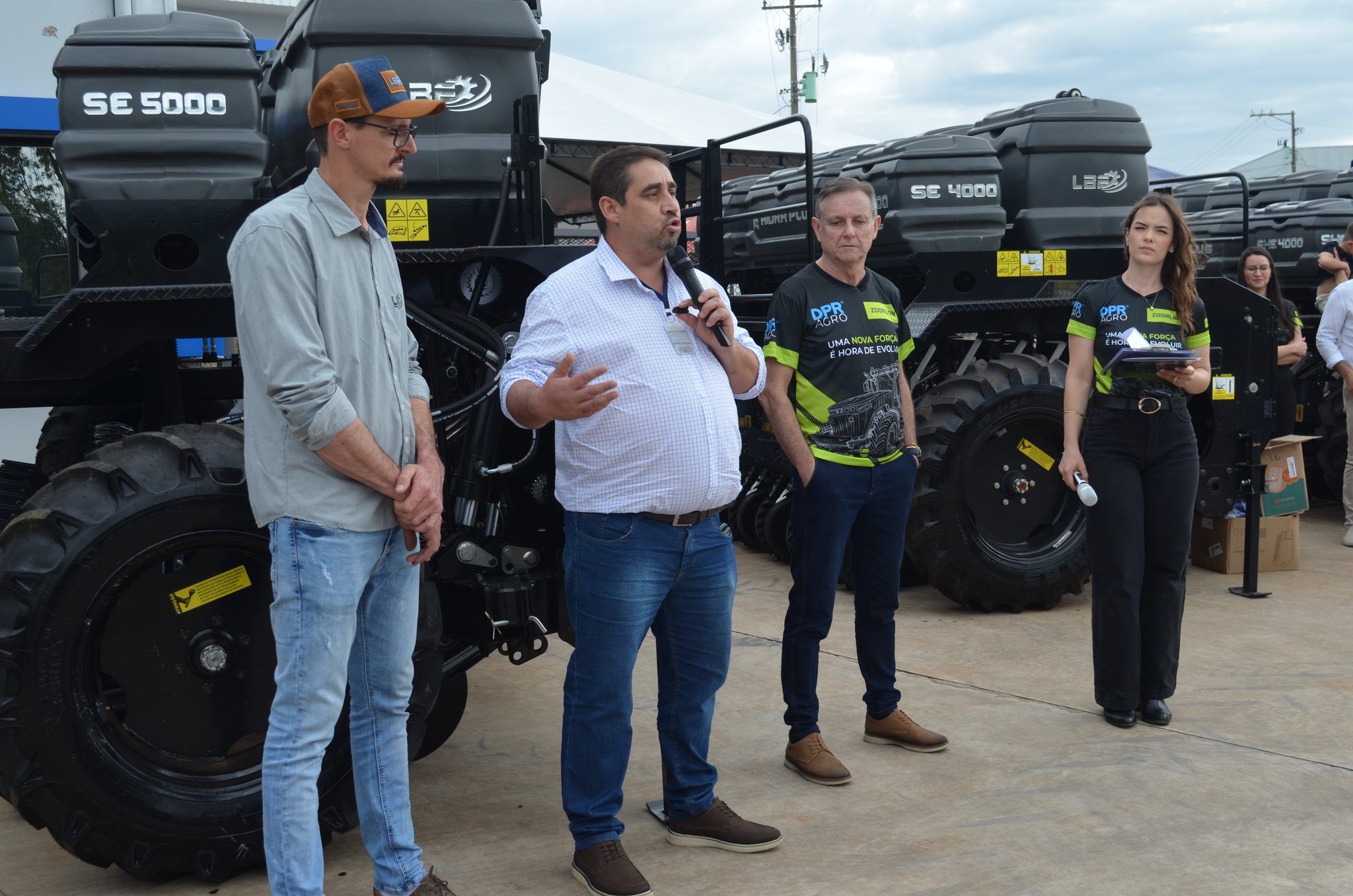 Lançamento da parceria DPR Agro e Zoomlion