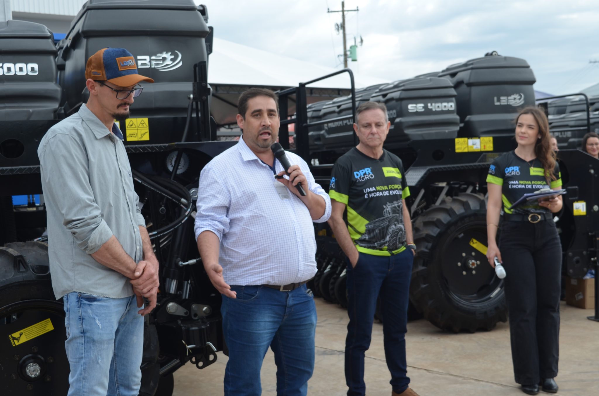 Lançamento da parceria DPR Agro e Zoomlion
