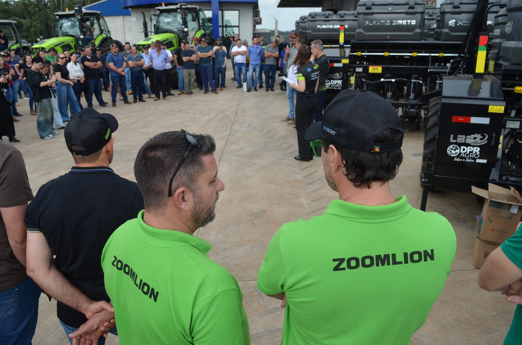 Lançamento da parceria DPR Agro e Zoomlion