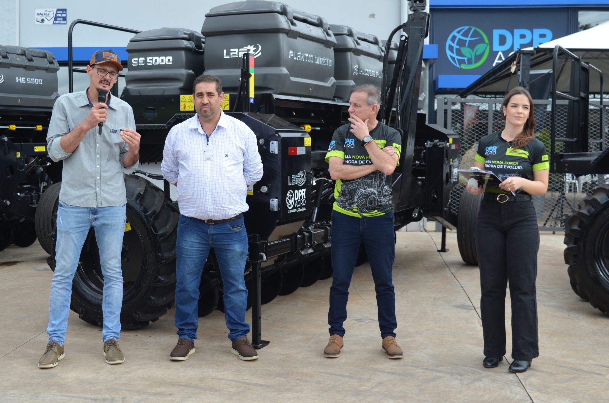 Lançamento da parceria DPR Agro e Zoomlion