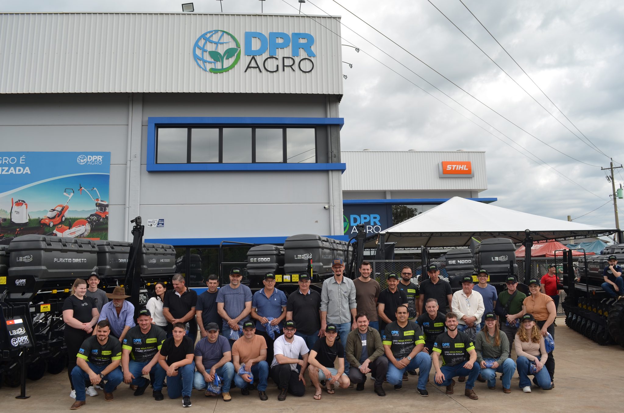 Lançamento da parceria DPR Agro e Zoomlion