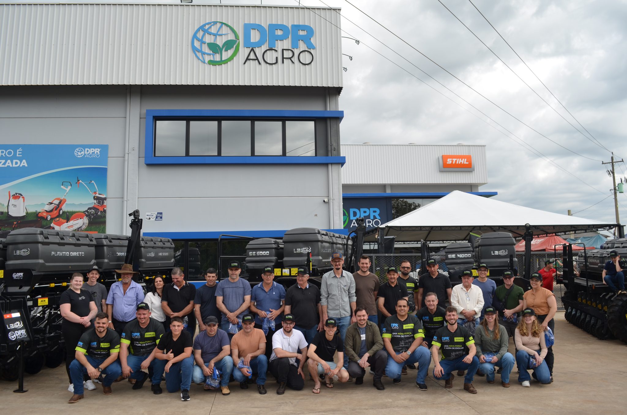 Lançamento da parceria DPR Agro e Zoomlion