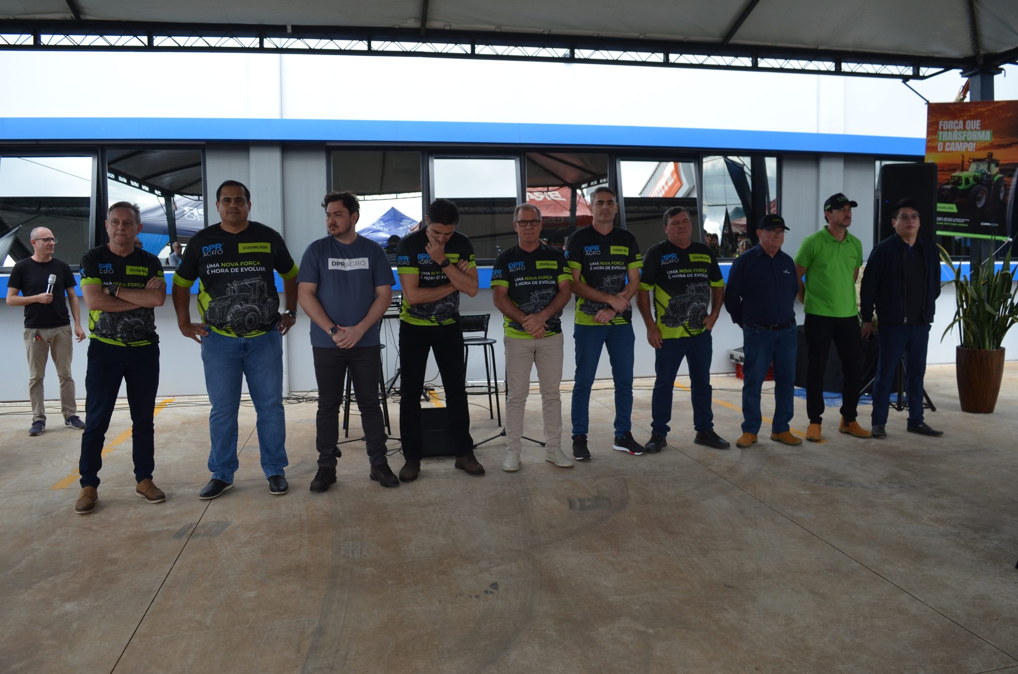 Lançamento da parceria DPR Agro e Zoomlion