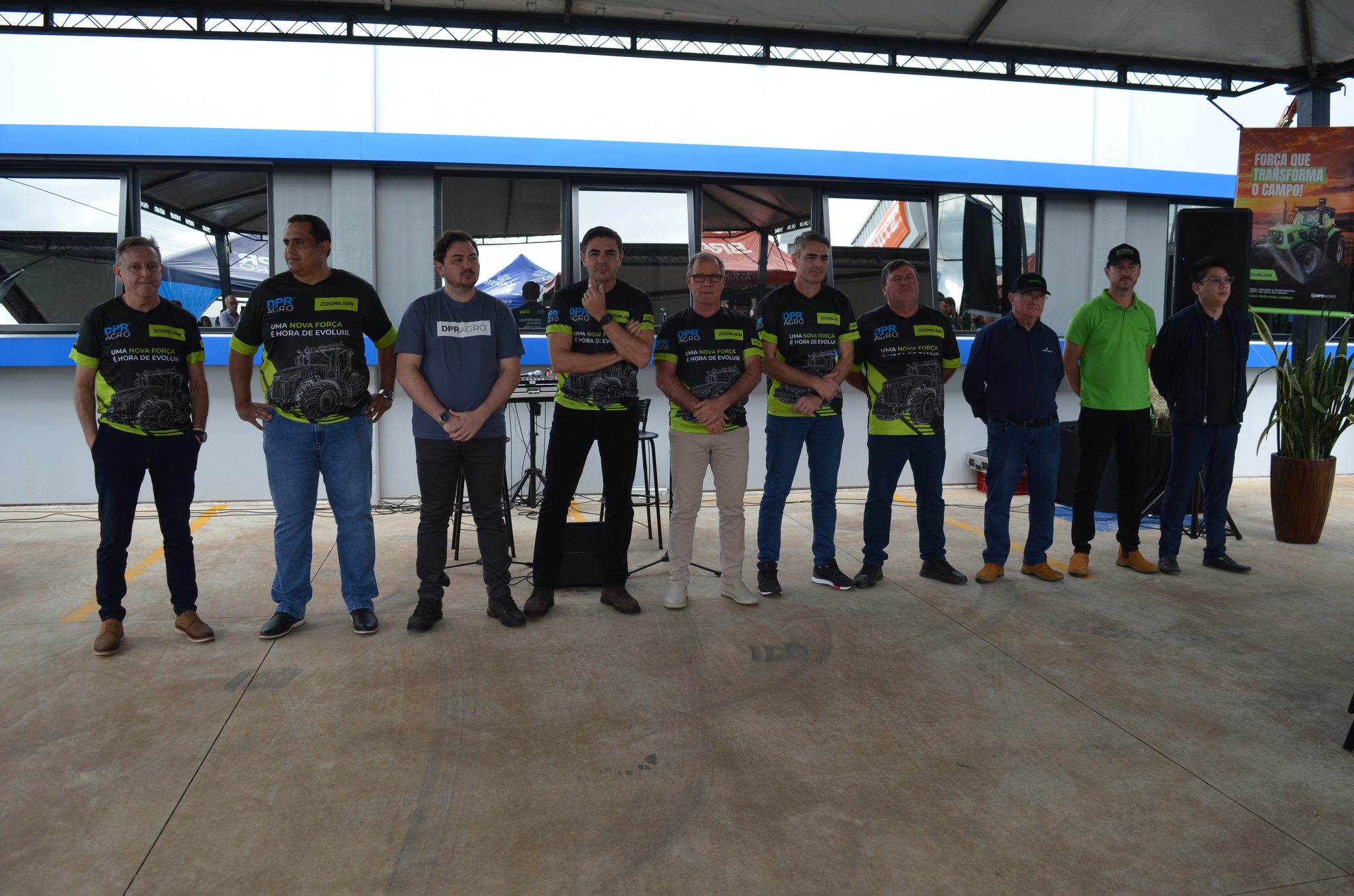 Lançamento da parceria DPR Agro e Zoomlion