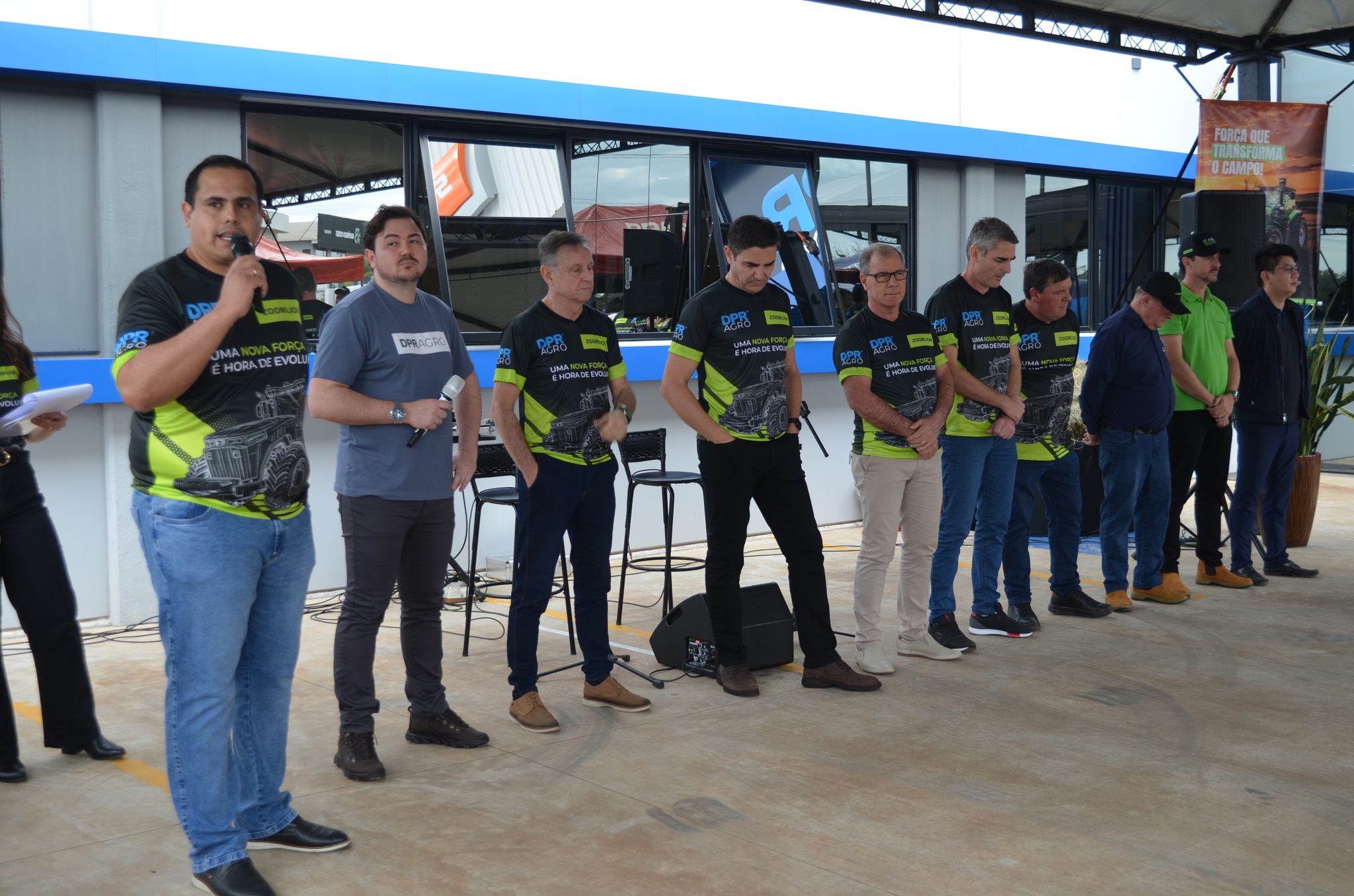 Lançamento da parceria DPR Agro e Zoomlion