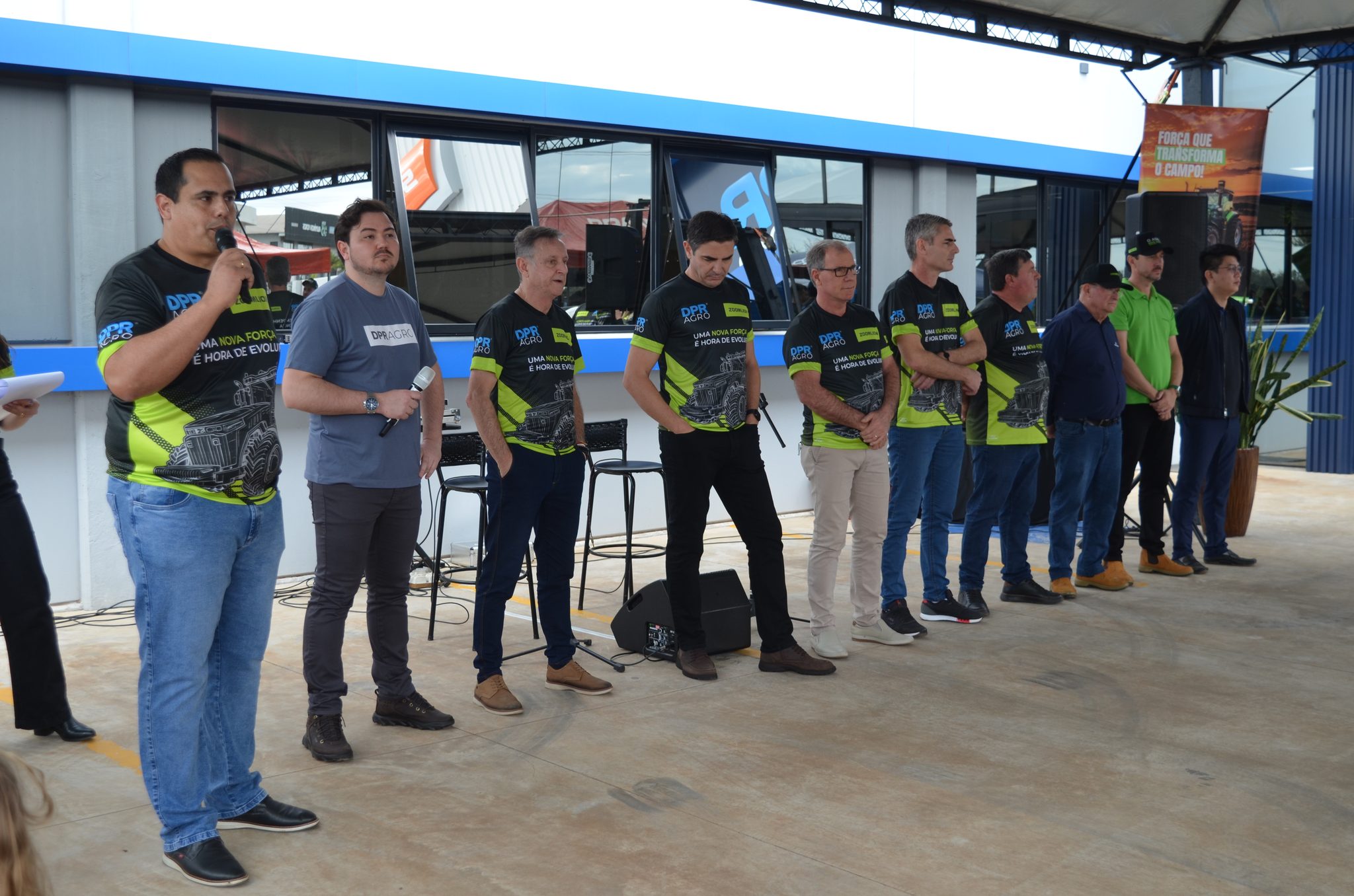 Lançamento da parceria DPR Agro e Zoomlion