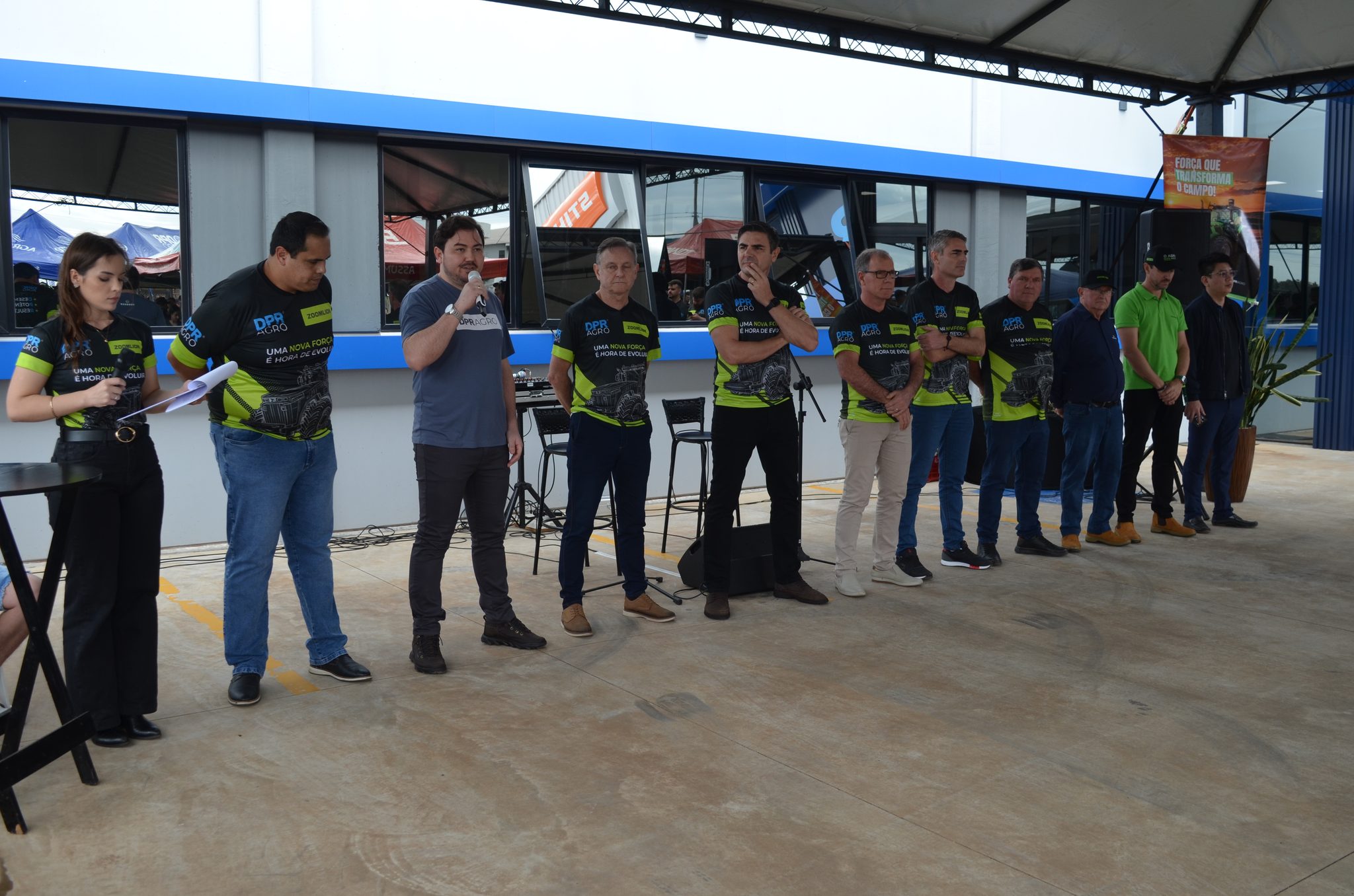 Lançamento da parceria DPR Agro e Zoomlion