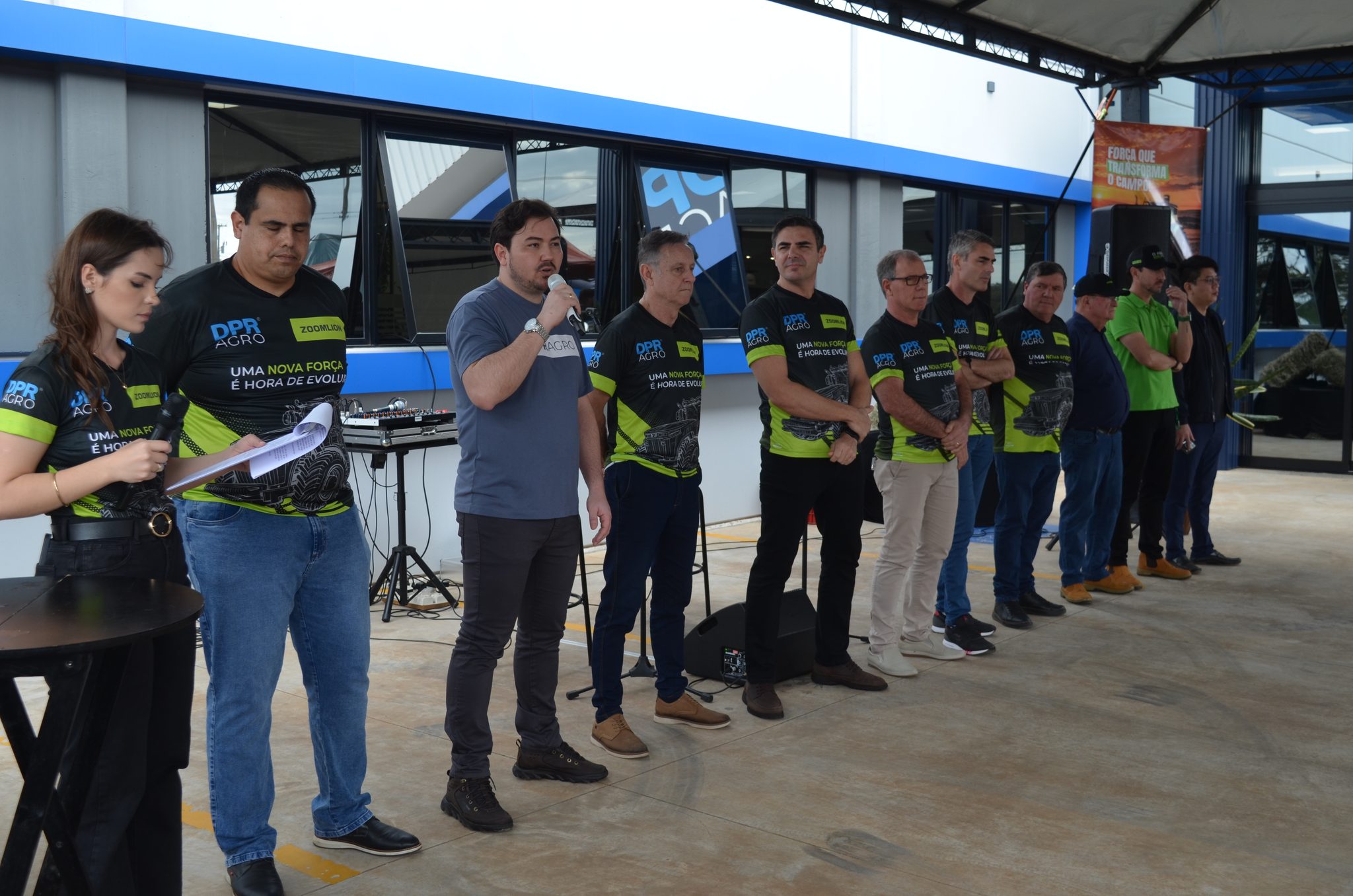 Lançamento da parceria DPR Agro e Zoomlion