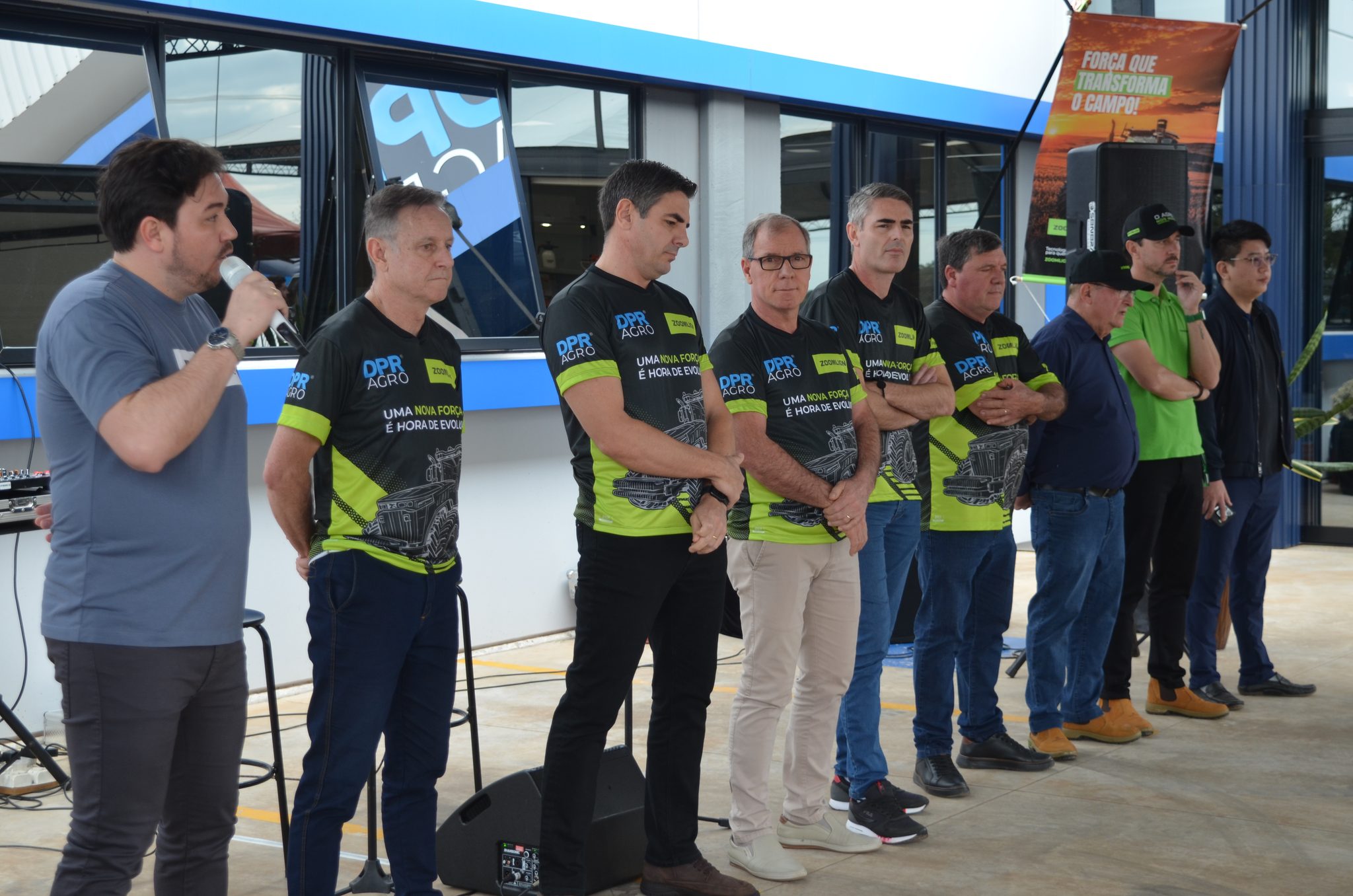 Lançamento da parceria DPR Agro e Zoomlion